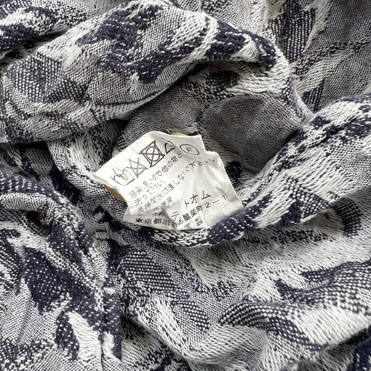 Issey Miyake Tete Homme by Issey Miyake Floral Longsleeve Shirt Size US XS / EU 42 / 0 - 7 Thumbnail