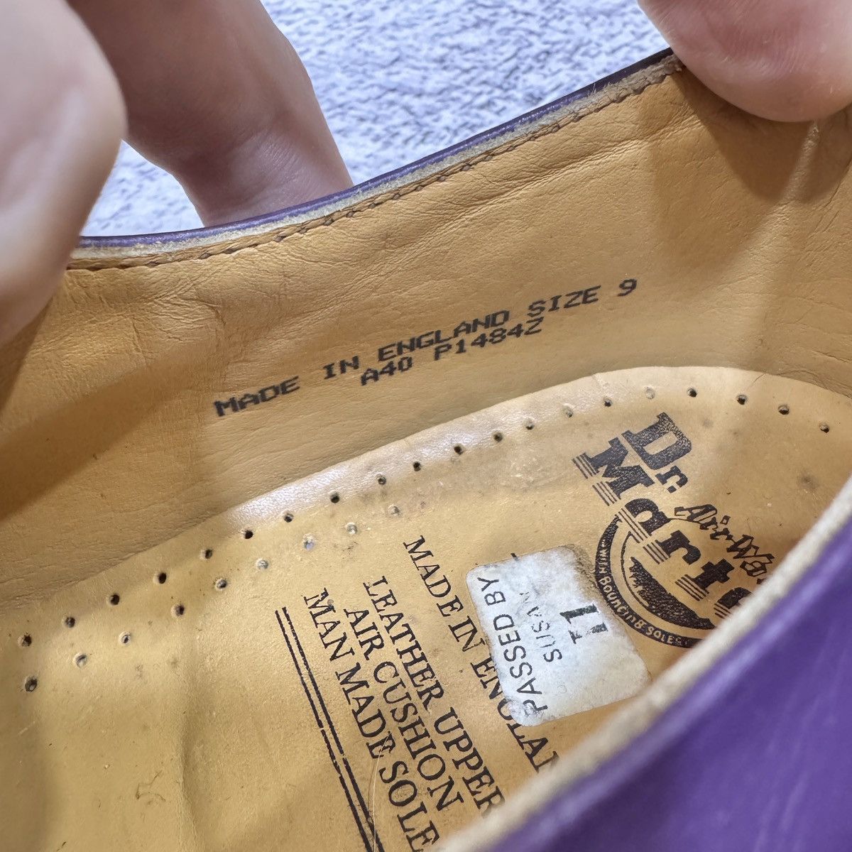 Dr. Martens Dr. Martens England 1461 Purple Derbies US10 UK9 EU43 28cm Size US 10 / EU 43 - 15 Thumbnail