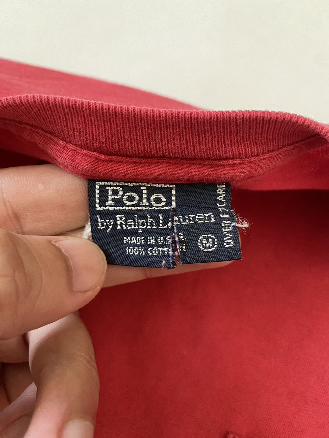 Polo Ralph Lauren × Vintage Vintage Polo Ralph Lauren Pocket Tee Size US M / EU 48-50 / 2 - 2 Thumbnail
