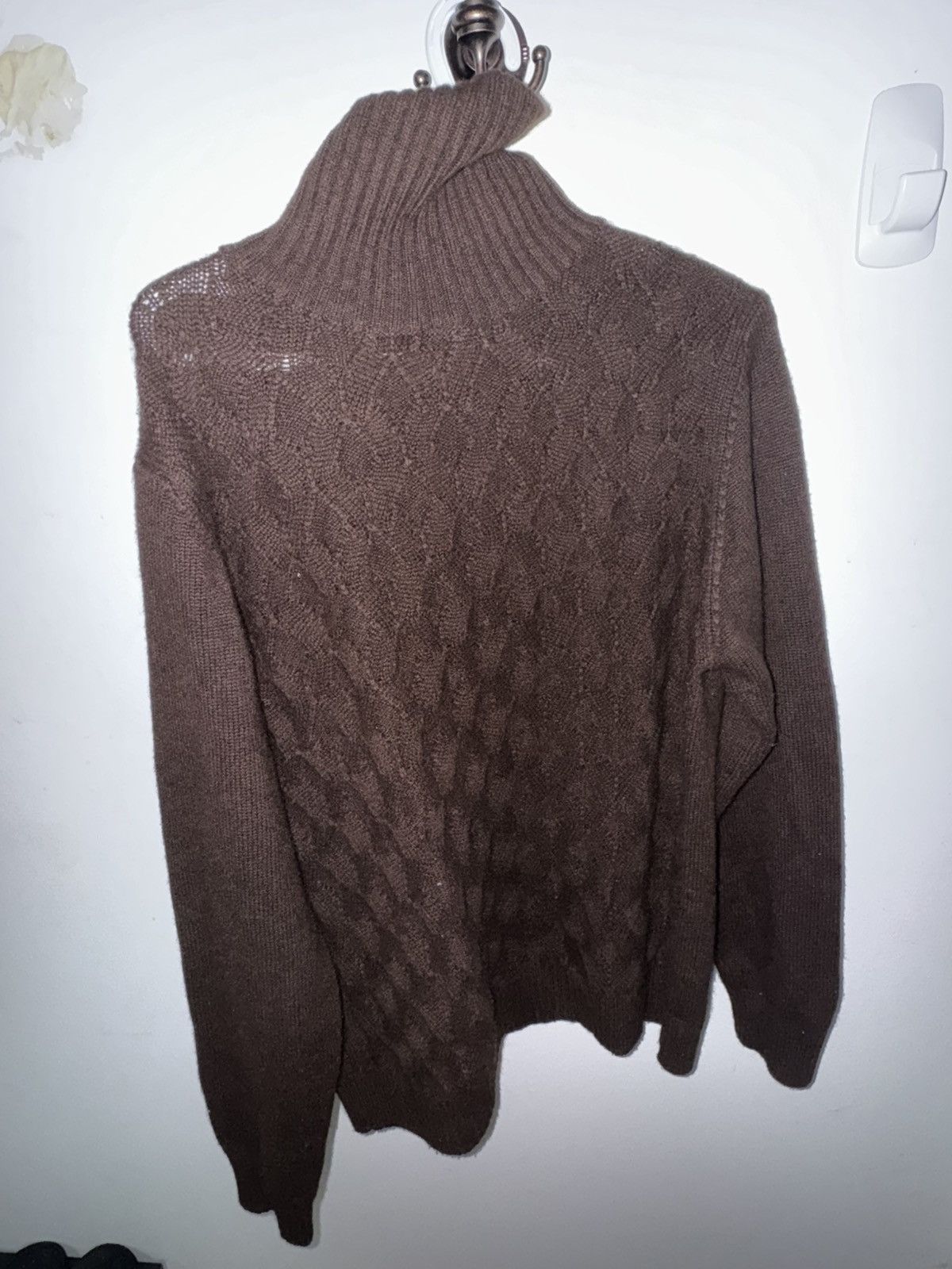 Brioni Brioni Brown Cashmere Sweater Size US M / EU 48-50 / 2 - 2 Thumbnail
