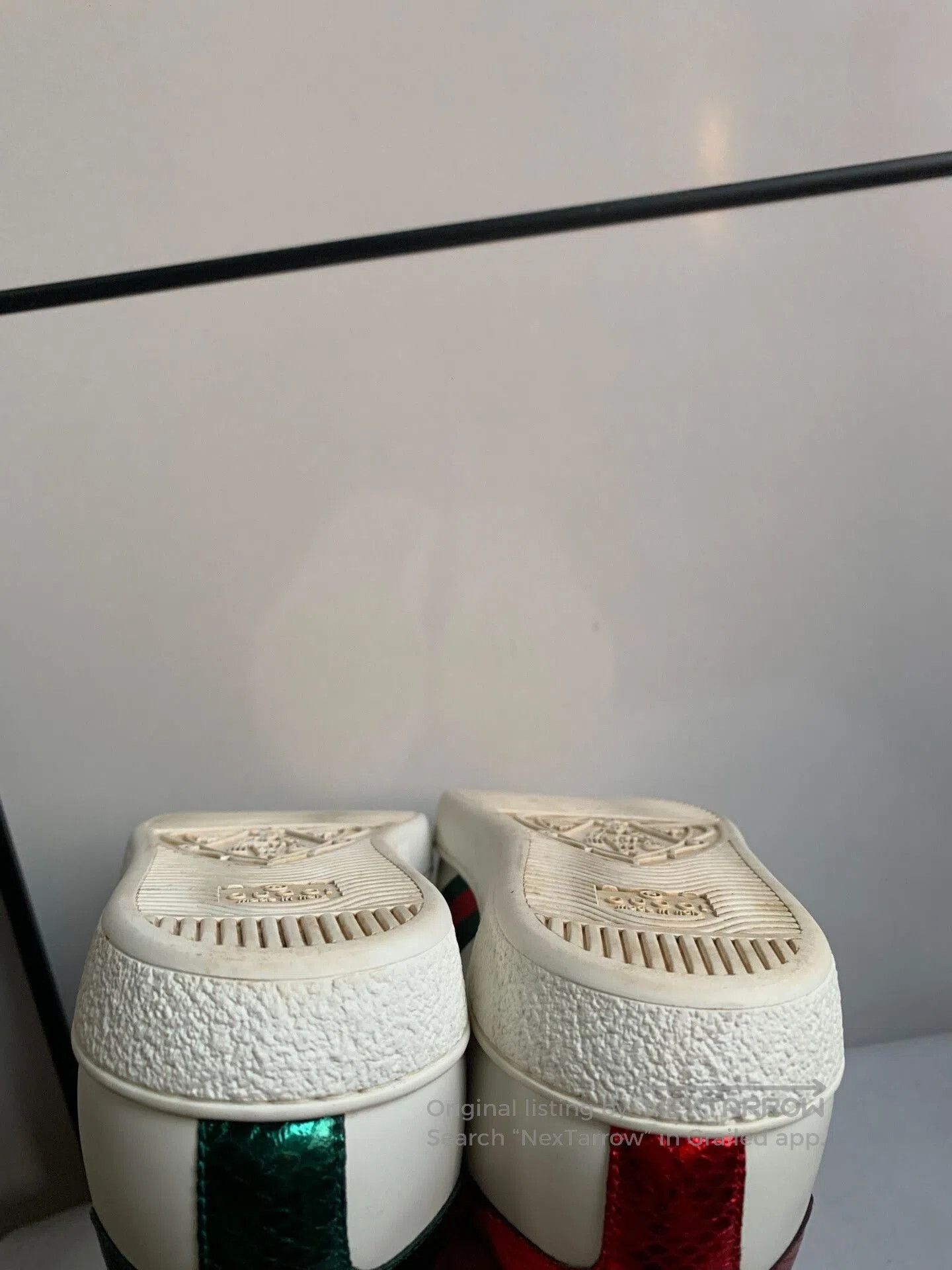 Gucci Gucci Arrow White Sneakers. Size US 5.5 / IT 35.5 - 7 Thumbnail