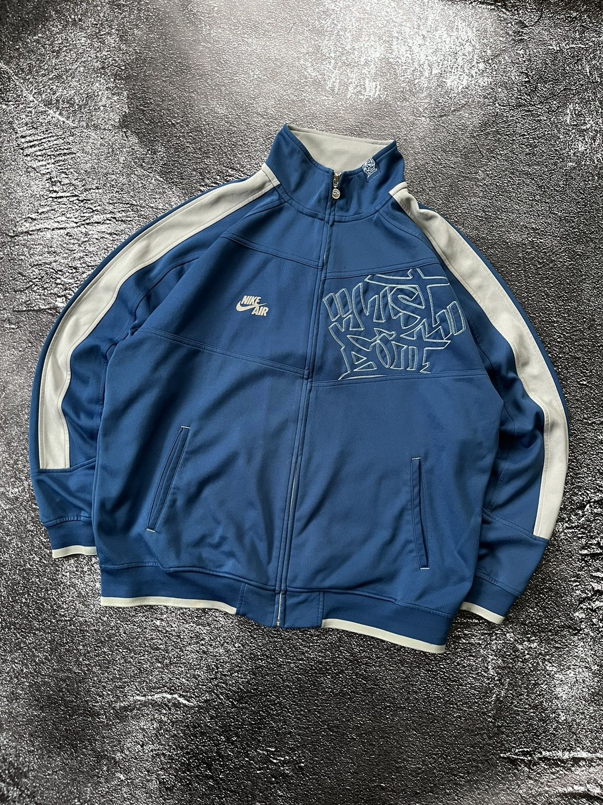 90's Nike Air Hip Hop Vintage Nike ZipUp Track Jacket Nike