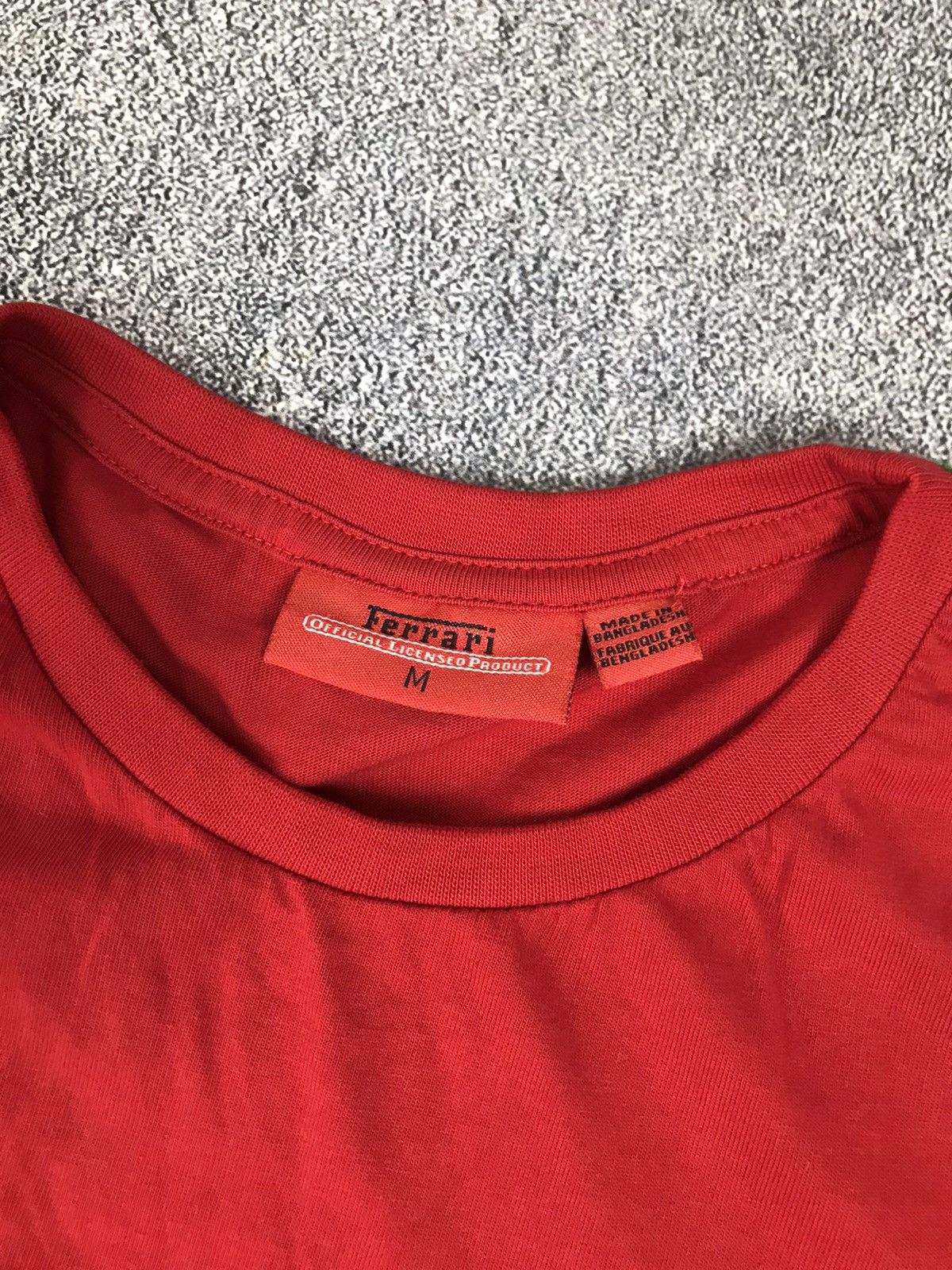 Ferrari Ferrari Red Big Logo Tshirt,Tee,Active Wear Size US M / EU 48-50 / 2 - 7 Thumbnail