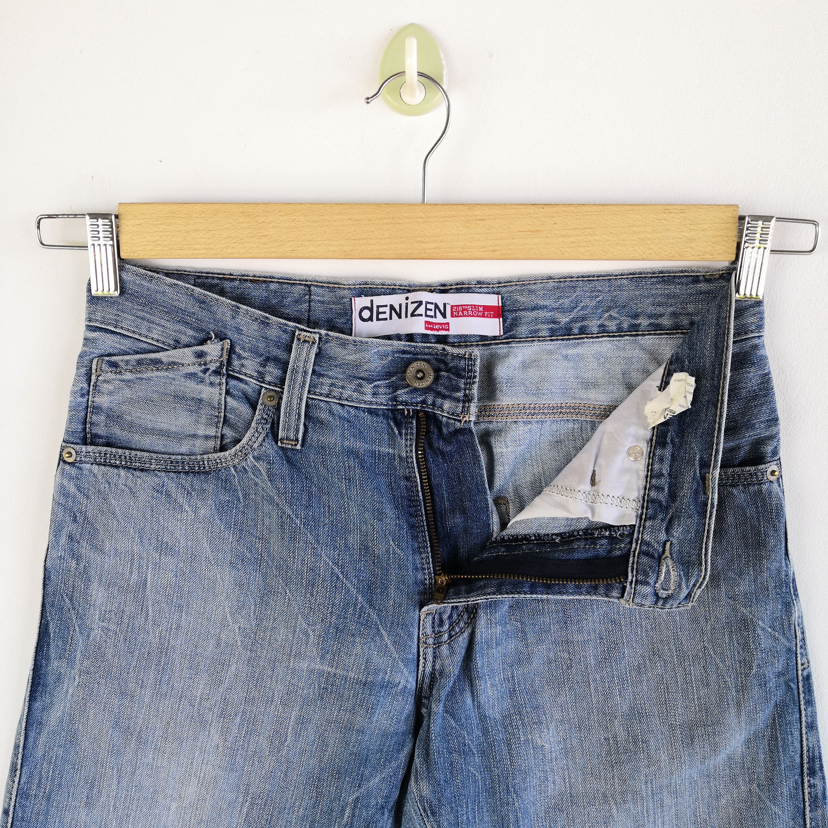 Levi's Vintage Y2K Levi's Light Wash Jeans Denizen by Levis Denim Size 28" / US 6 / IT 42 - 6 Thumbnail