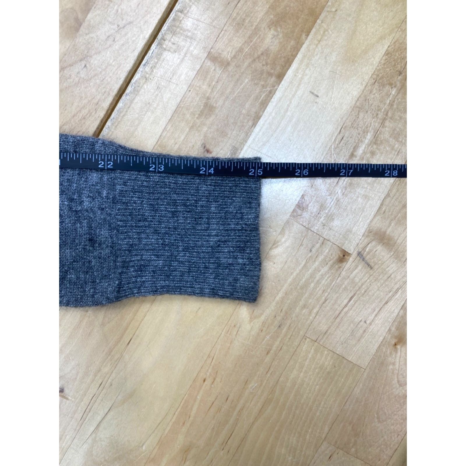 J.Crew J.CREW Cardigan Sweater Womens XS Gray Wool Cashmere Blend V-Neck Size XS / US 0-2 / IT 36-38 - 6 Thumbnail
