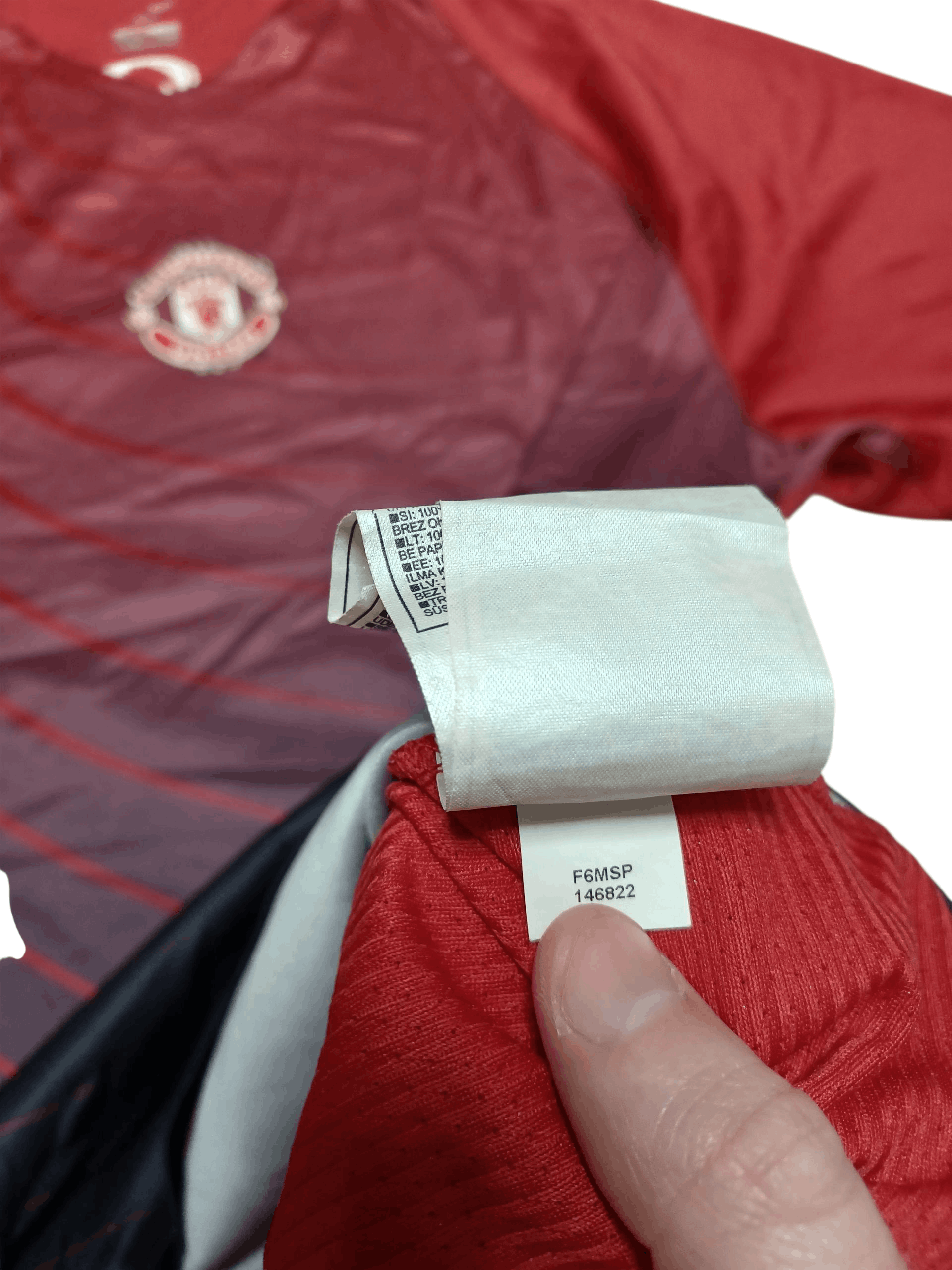 Nike MANCHESTER UNITED NIKE TOTAL 90 VINTAGE FIRE TEE JERSEY Size US L / EU 52-54 / 3 - 7 Thumbnail