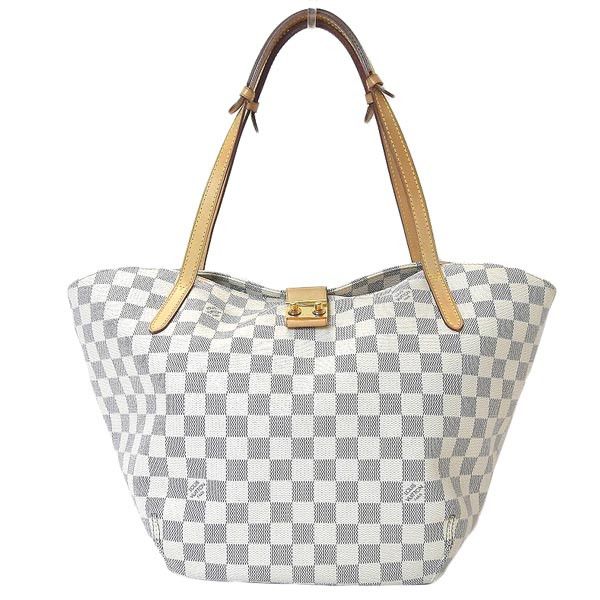 Louis Vuitton Damier Azur Salina PM Shoulder Tote Bag