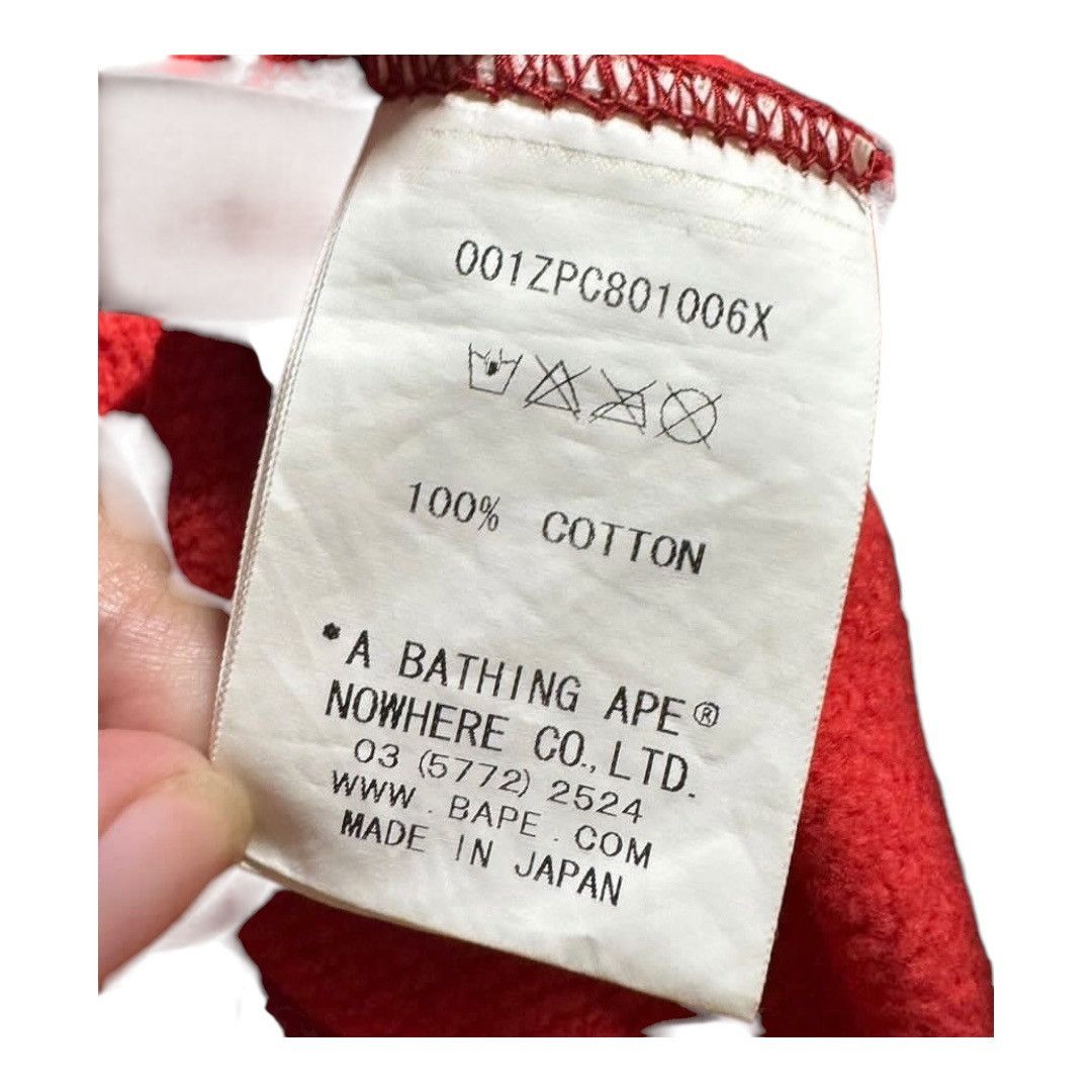 Bape BAPE Shark Embroidery Full zip hoodie Red camo Size US L / EU 52-54 / 3 - 8 Thumbnail