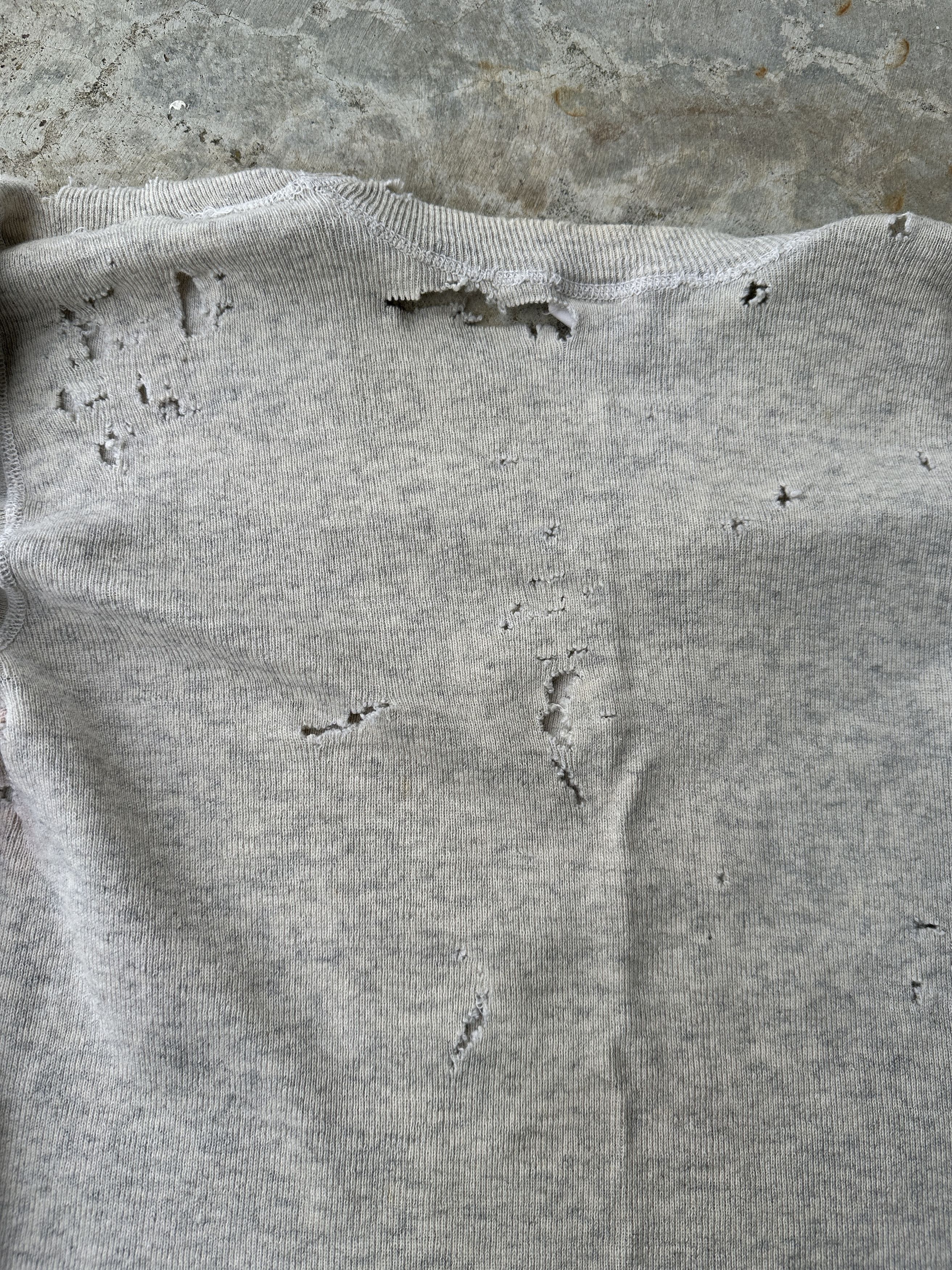 Vintage 60s Trashed single stitch Montgomery Ward zombie tee Size US M / EU 48-50 / 2 - 8 Thumbnail