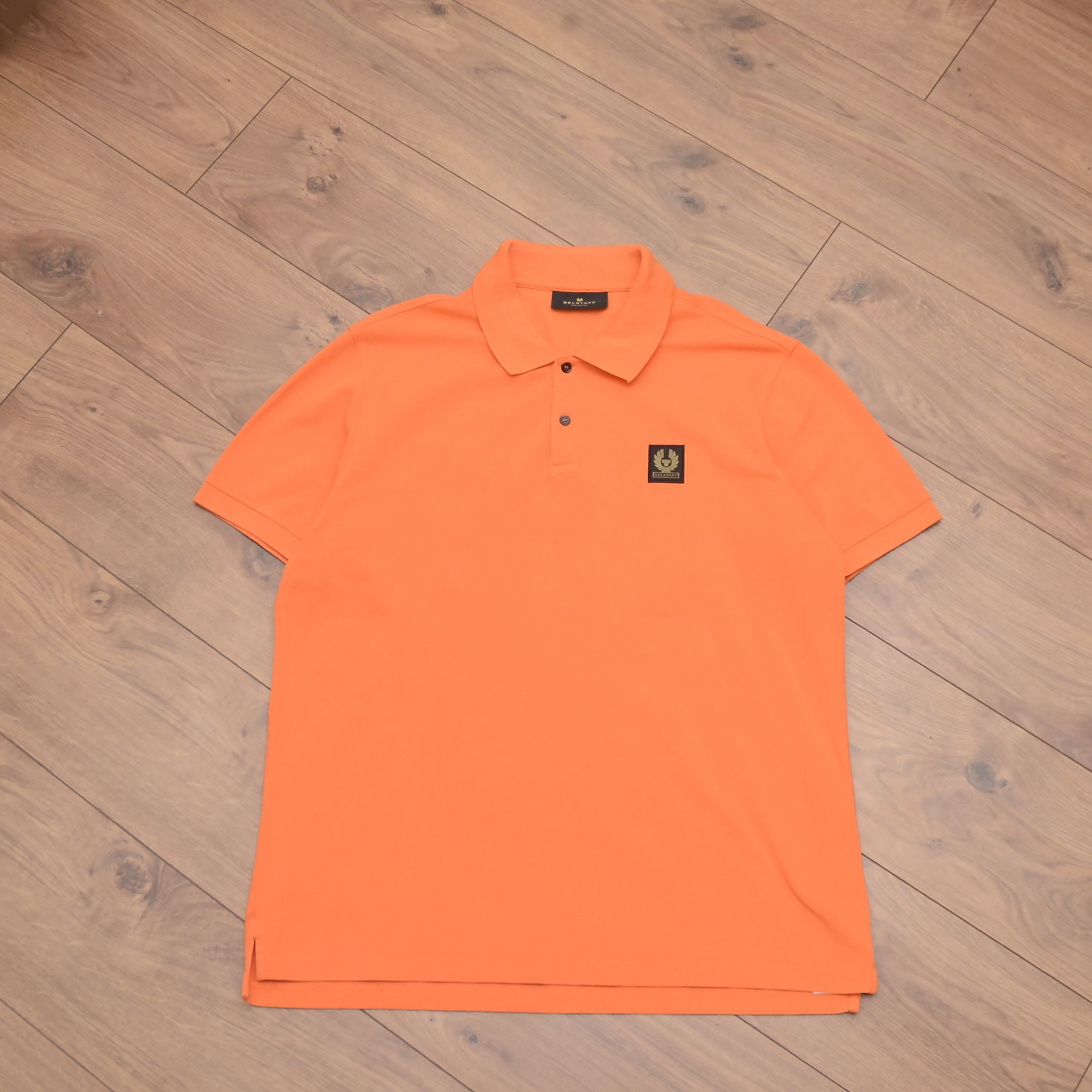 Belstaff Belstaff Polo T-Shirt XL/XXL Orange Lightweight Cotton Size US XXL / EU 58 / 5 - 11 Thumbnail