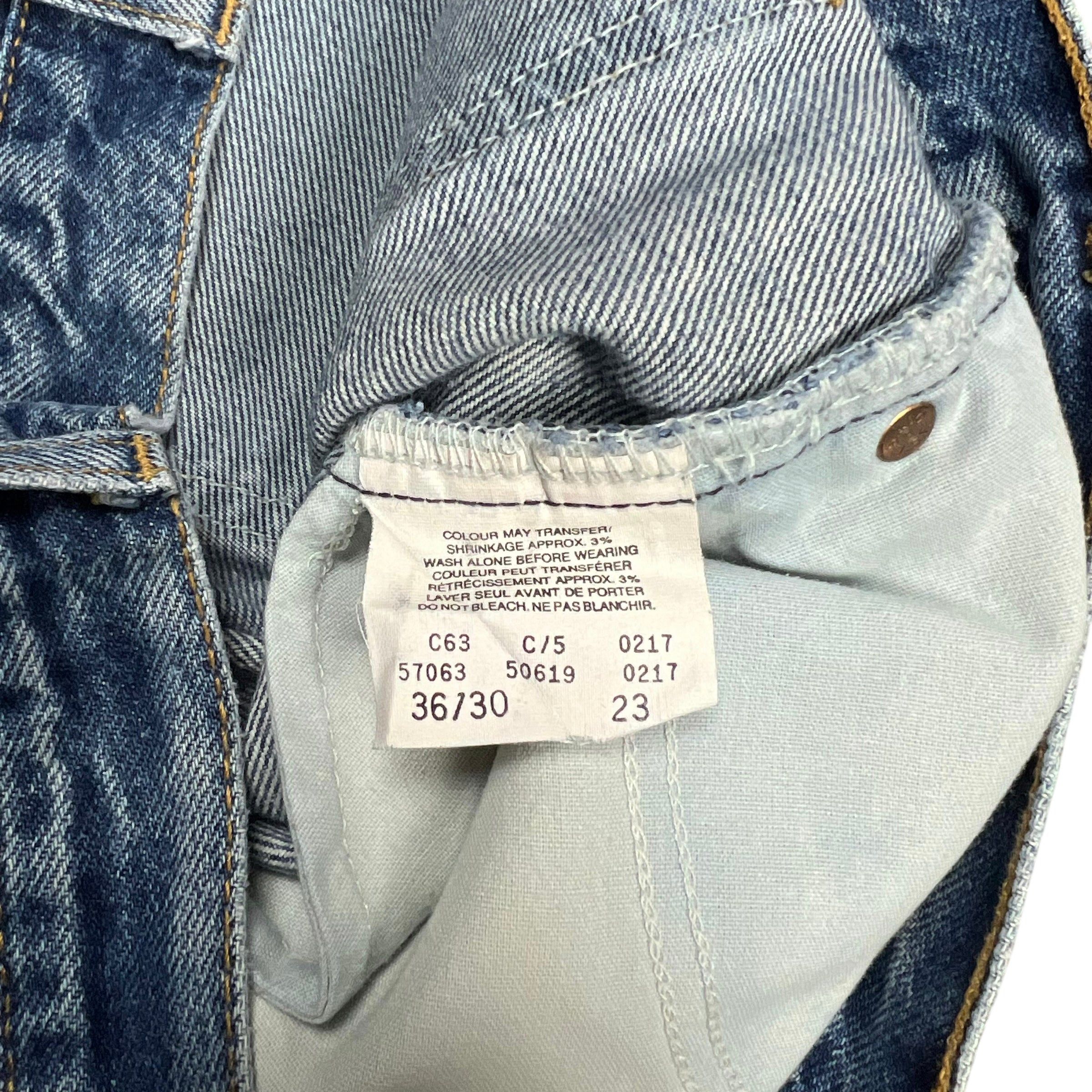 Levi's Vintage Clothing Levi's Faded Orange Tab Blue Jeans - 34" Size US 34 / EU 50 - 8 Thumbnail