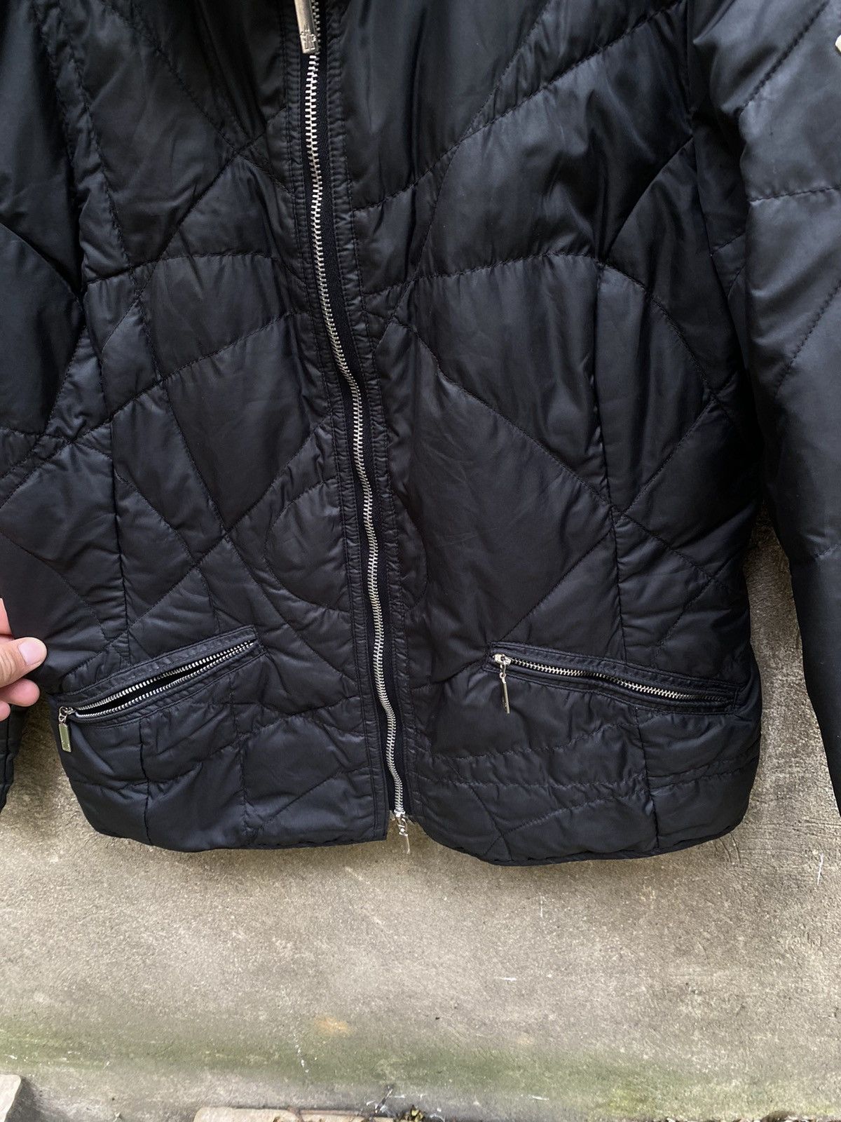 Moncler × Vintage Moncler Quilted Jacket Size L / US 10 / IT 46 - 8 Thumbnail