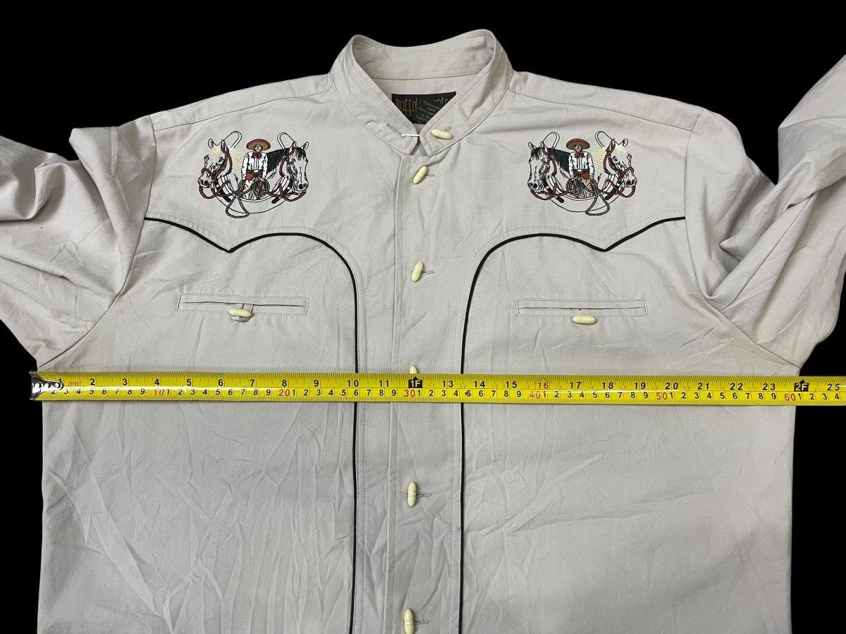 Cowboy Equipment Vintage Buffalo Country Cowboy Western Shirt Size US L / EU 52-54 / 3 - 8 Thumbnail