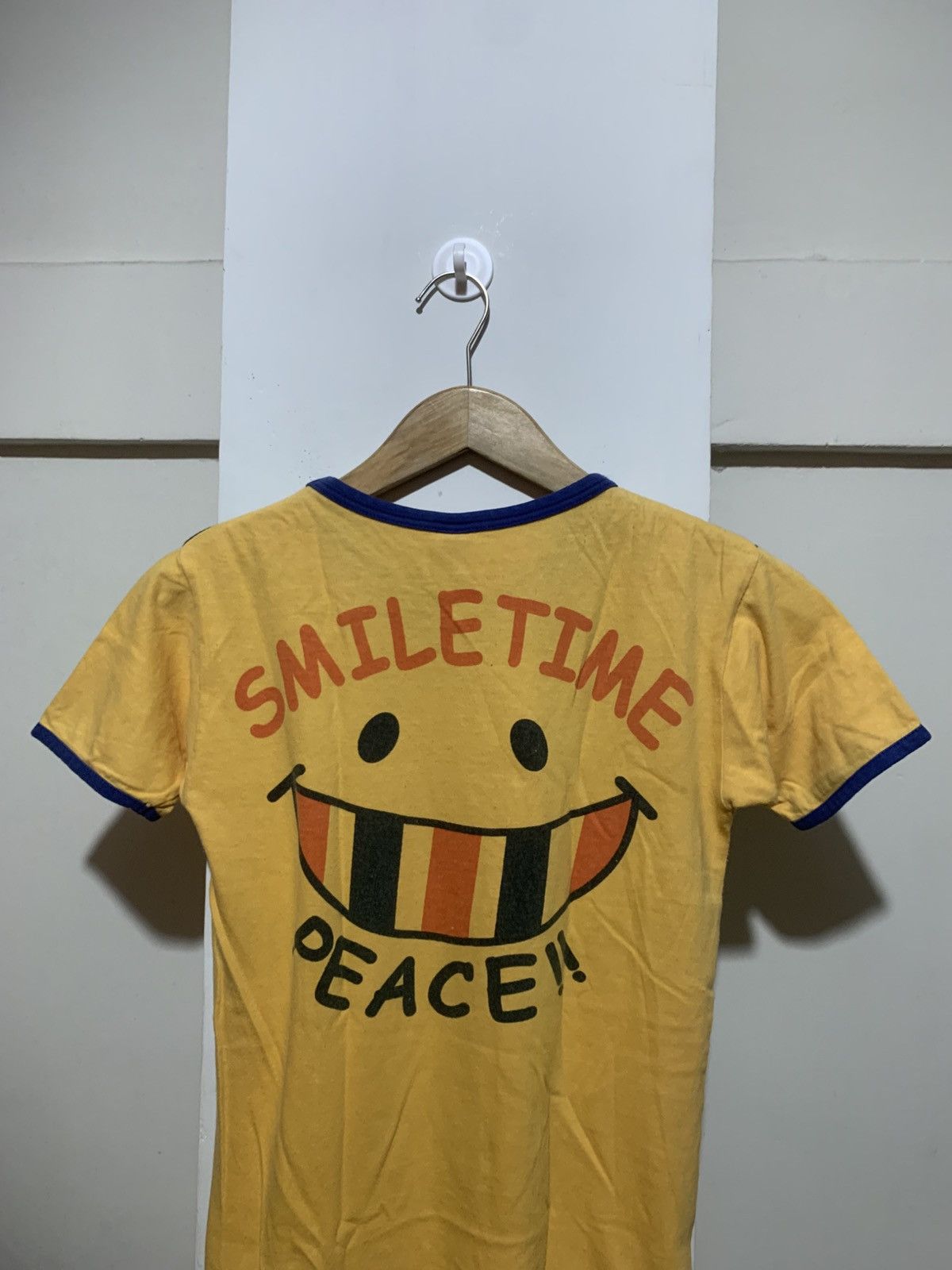 Hysteric Glamour × Supreme Smile Time Peace ‘Kapital Style’ Ringer Tee Size US M / EU 48-50 / 2 - 10 Thumbnail