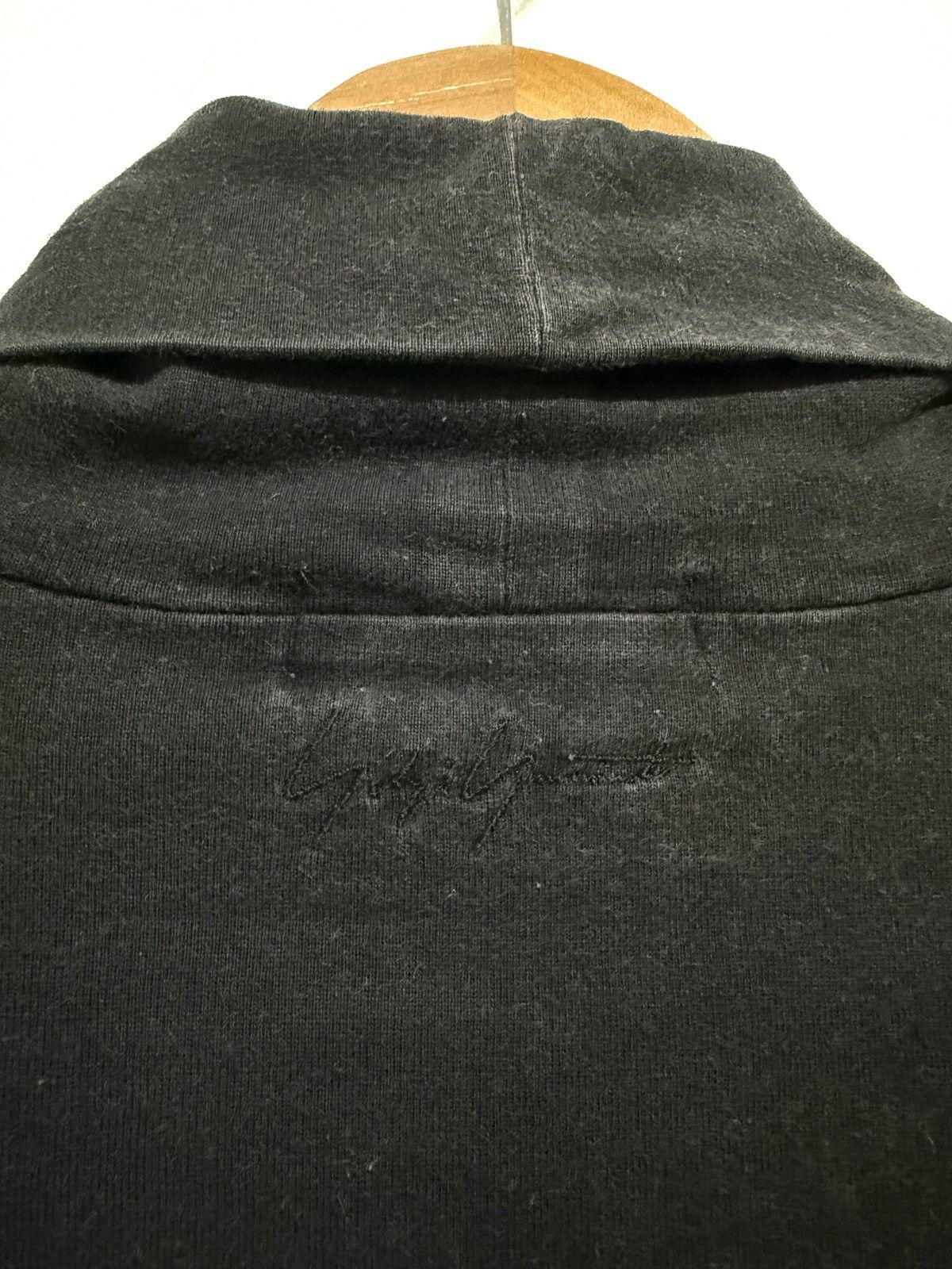 Vintage × Yohji Yamamoto Vtg Yohji Yamamoto Pour Homme Signature Turtleneck Size US M / EU 48-50 / 2 - 5 Thumbnail