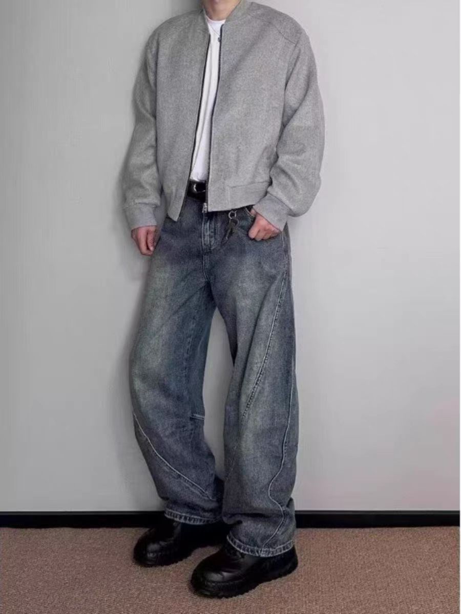 Designer × Jean × Vintage High street baggy machete vintage casual jeans Size US 34 / EU 50 - 1 Thumbnail