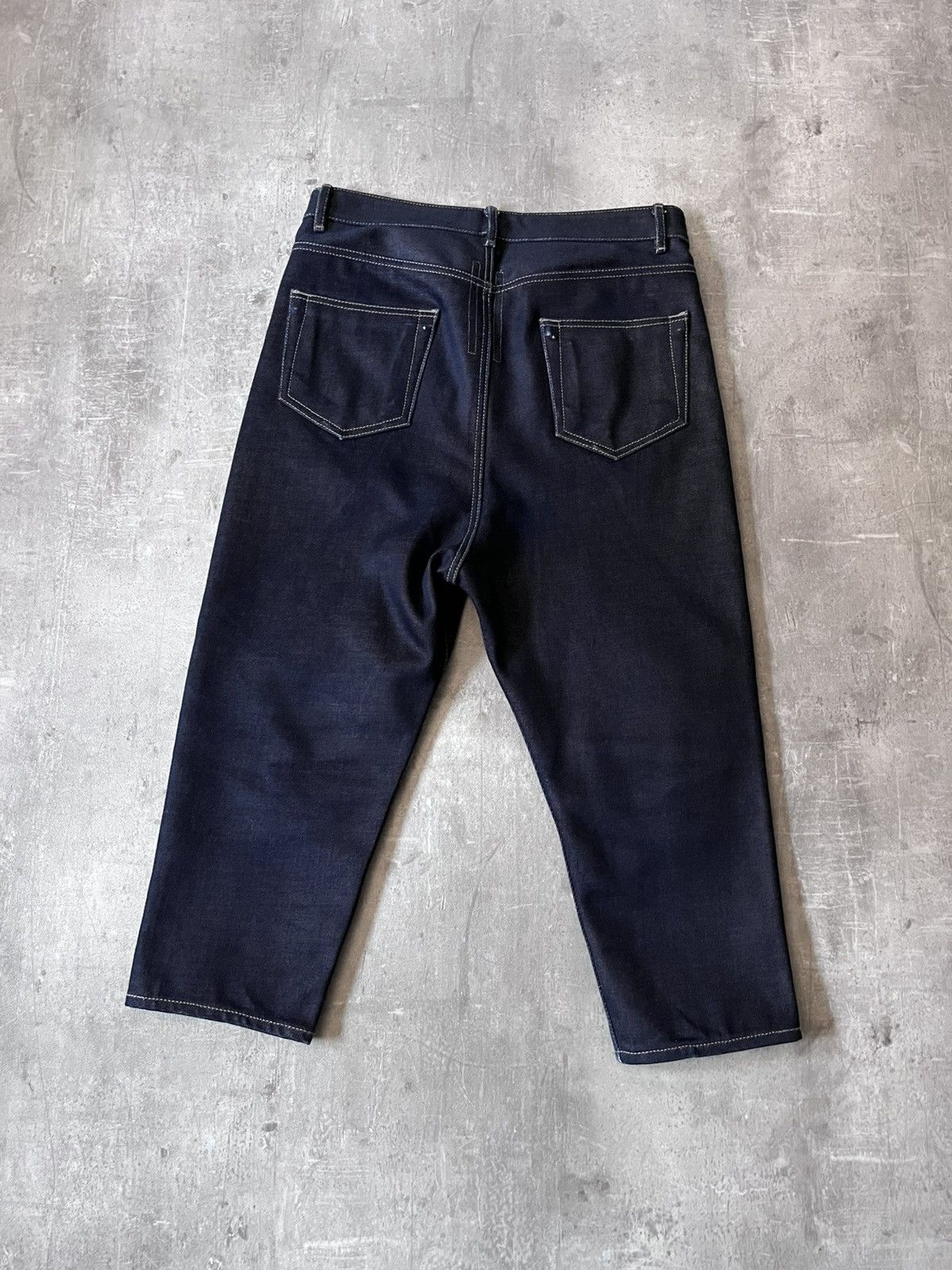 Rick Owens Rick Owens F/W 18 Sisyphus selvedge denim jeans navy Size US 31 - 10 Thumbnail