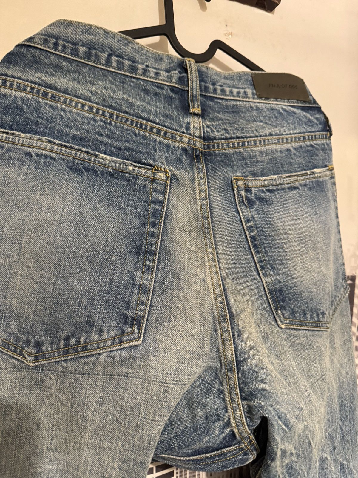 Fear of God 🔥Fear of God Fifth Collection Indigo Selvedge Jeans SZ 36 Size US 36 / EU 52 - 11 Thumbnail
