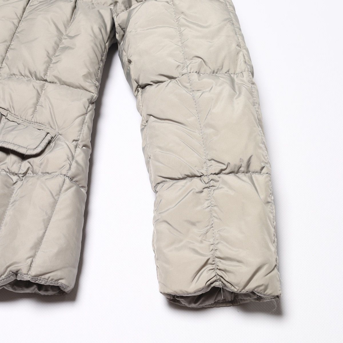Eleventy Eleventy Goose Down Nylon Jacket Puffer Grey Size M / US 6-8 / IT 42-44 - 10 Thumbnail