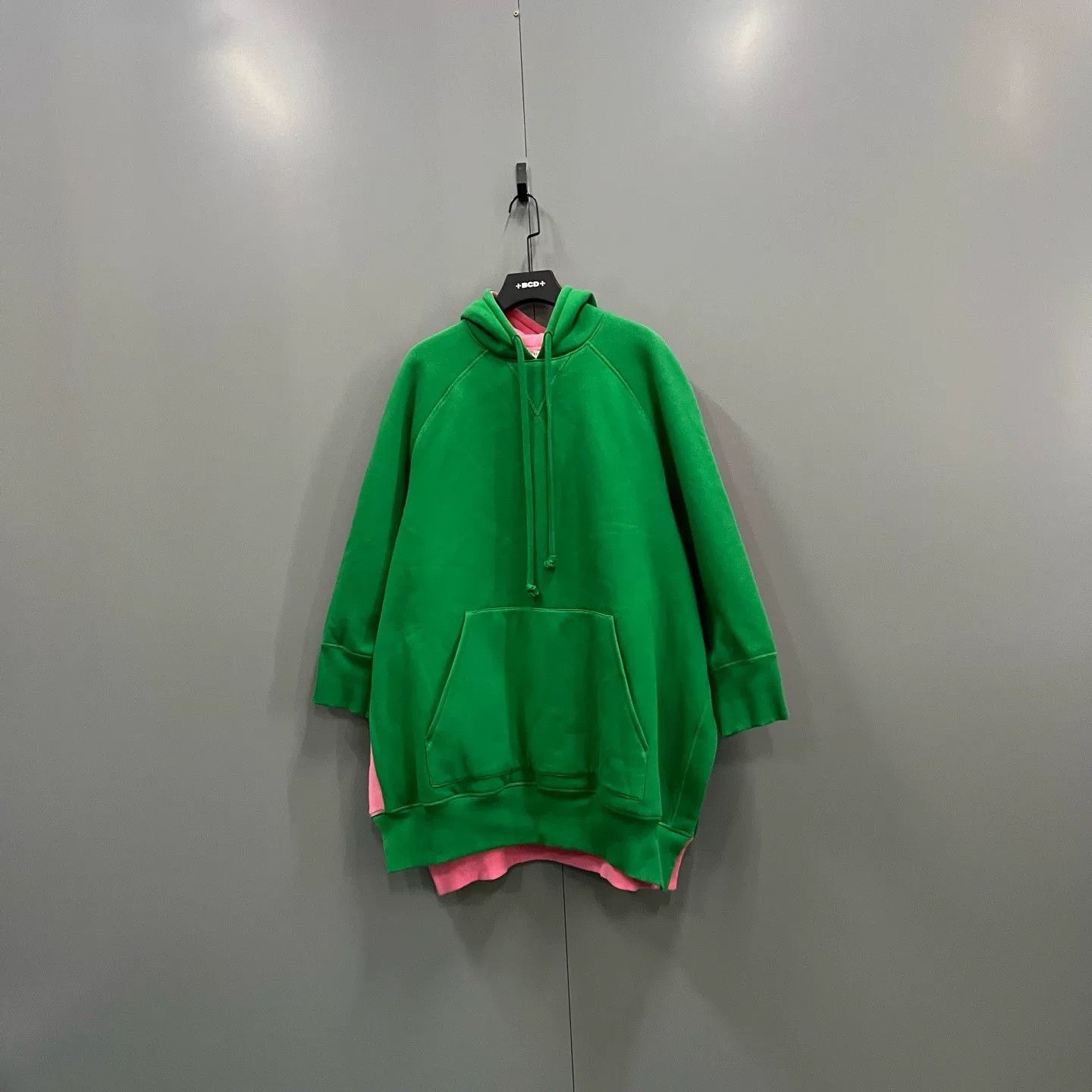 celine color-blocked hoodie size s