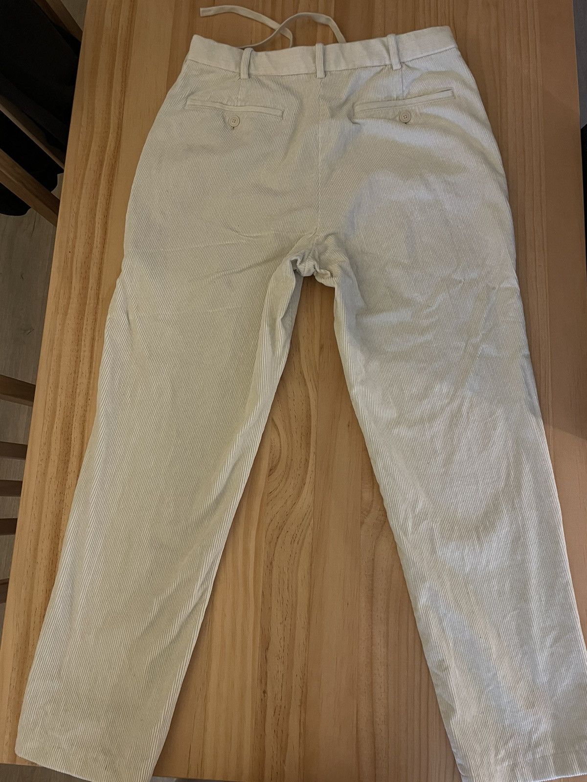 Uniqlo Pantalon blanc ivoire uniqlo Size US 32 / EU 48 - 3 Thumbnail