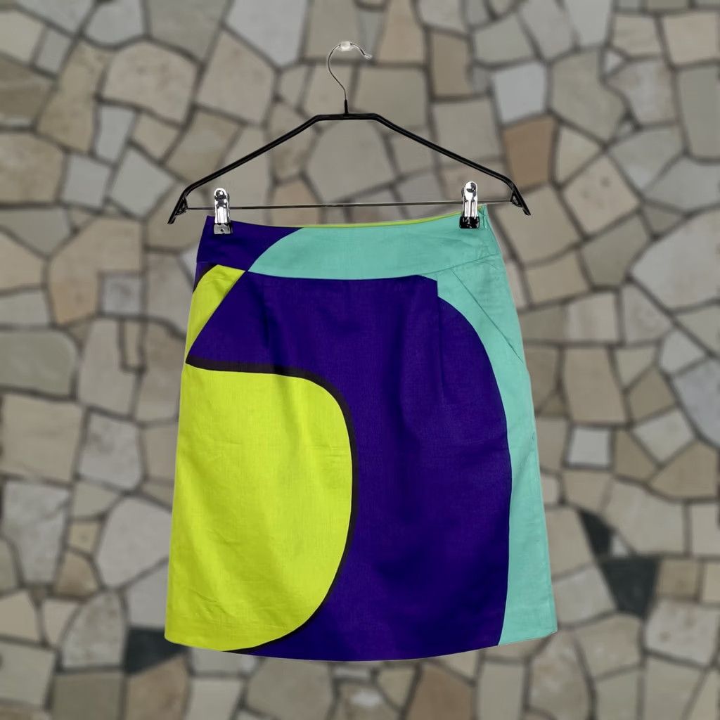 Marimekko Marimekko Pontos Skirt Womens Size 34 Multicoloured Size 24" / US 00 / IT 34 - 1 Thumbnail