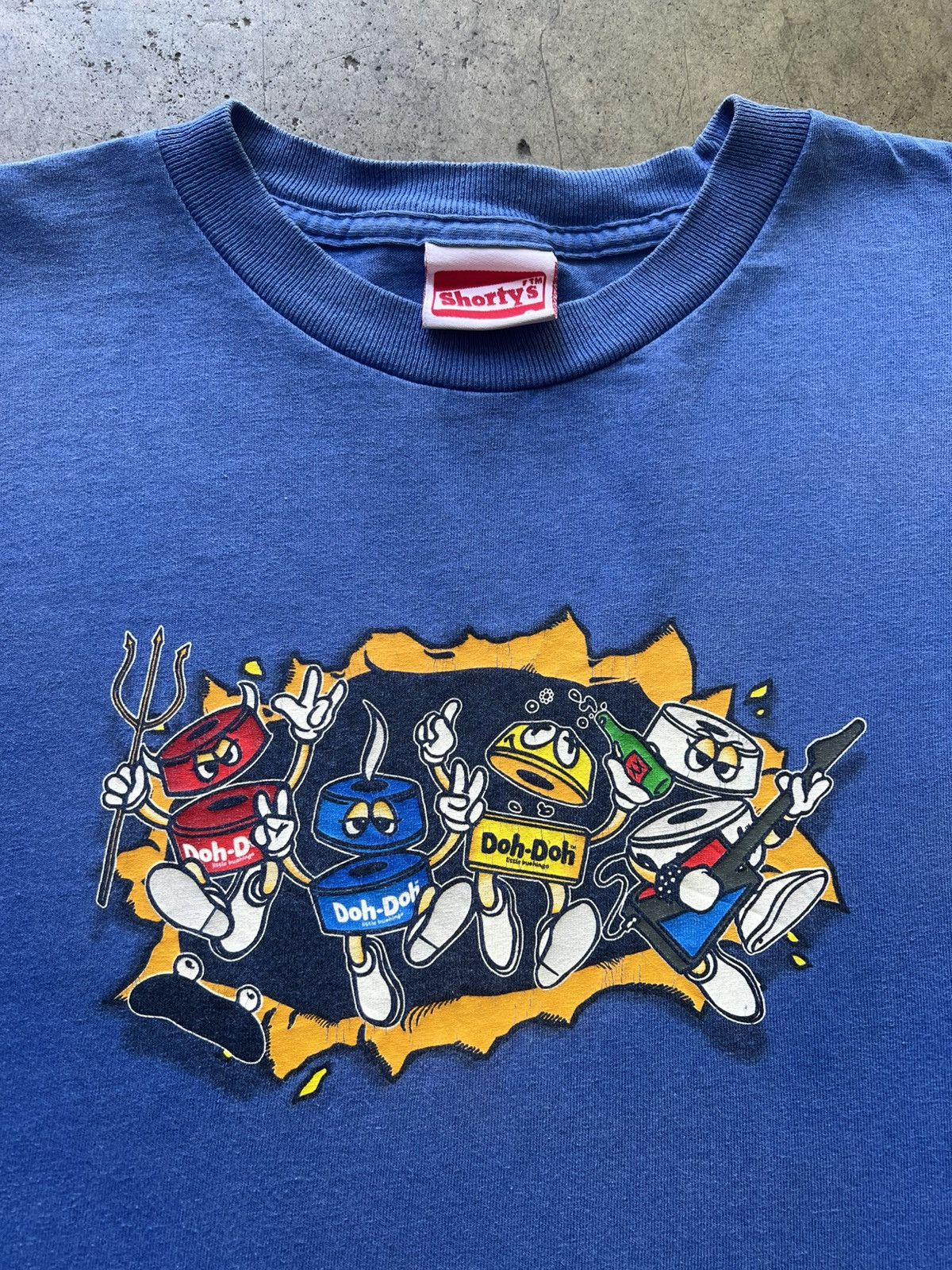 Vintage ‘90s Shorty’s Skateboards Skate Vintage Tee Shirt Hook Ups Size US XL / EU 56 / 4 - 3 Thumbnail