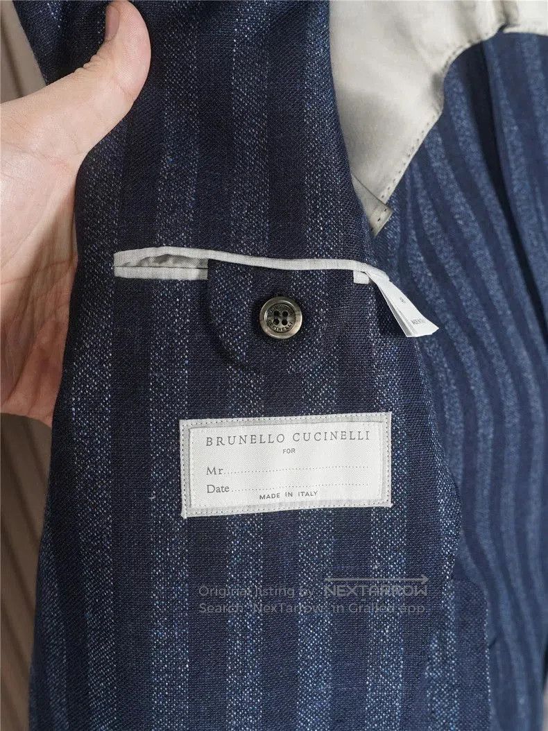 Brunello Cucinelli Brunello Cucinelli Alpaca Linen Blazer. Size US M / EU 48-50 / 2 - 4 Thumbnail