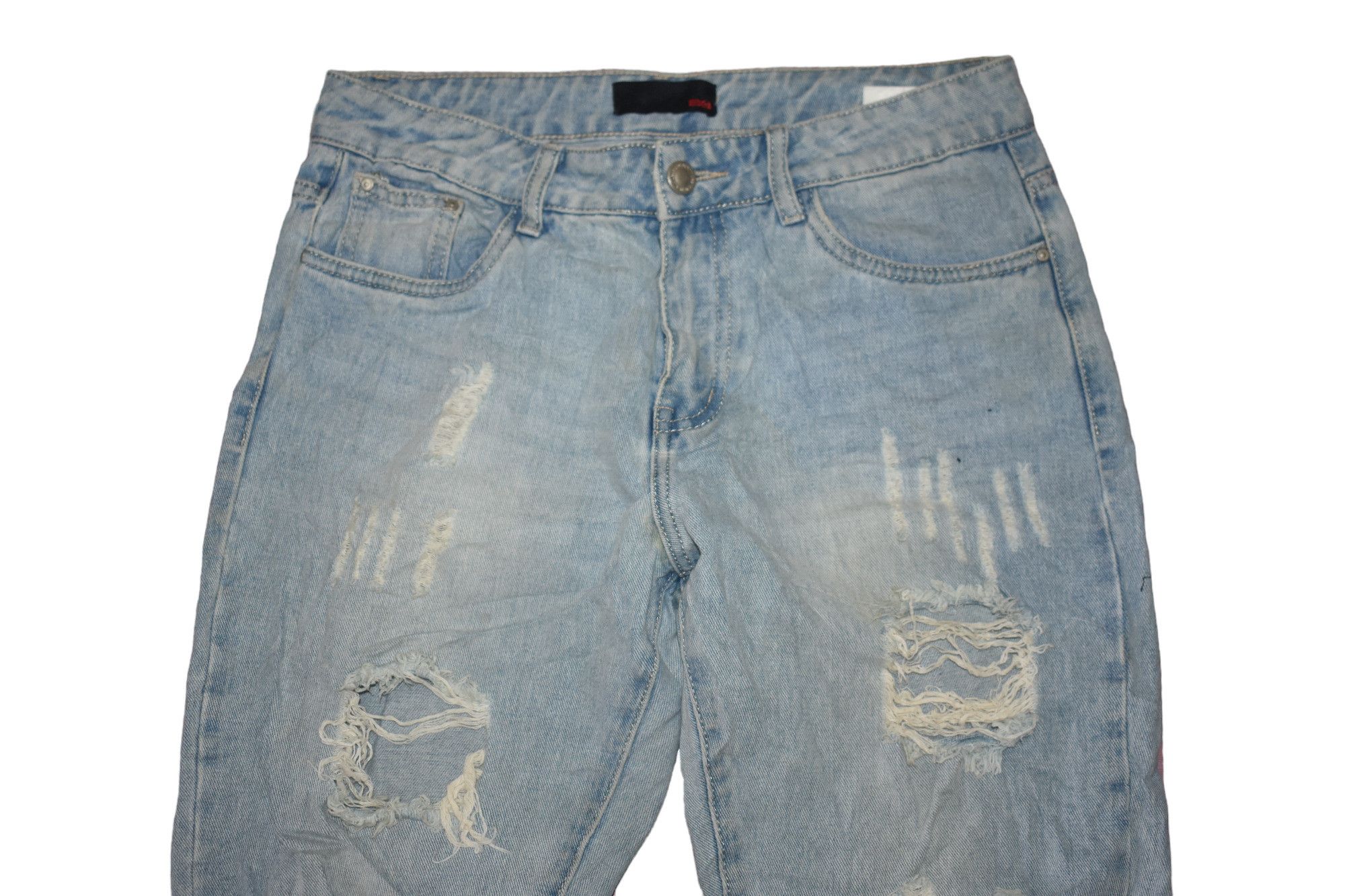 Japanese Brand × Jean EXJ Japanese Distress Denim size 30 Size US 30 / EU 46 - 2 Thumbnail