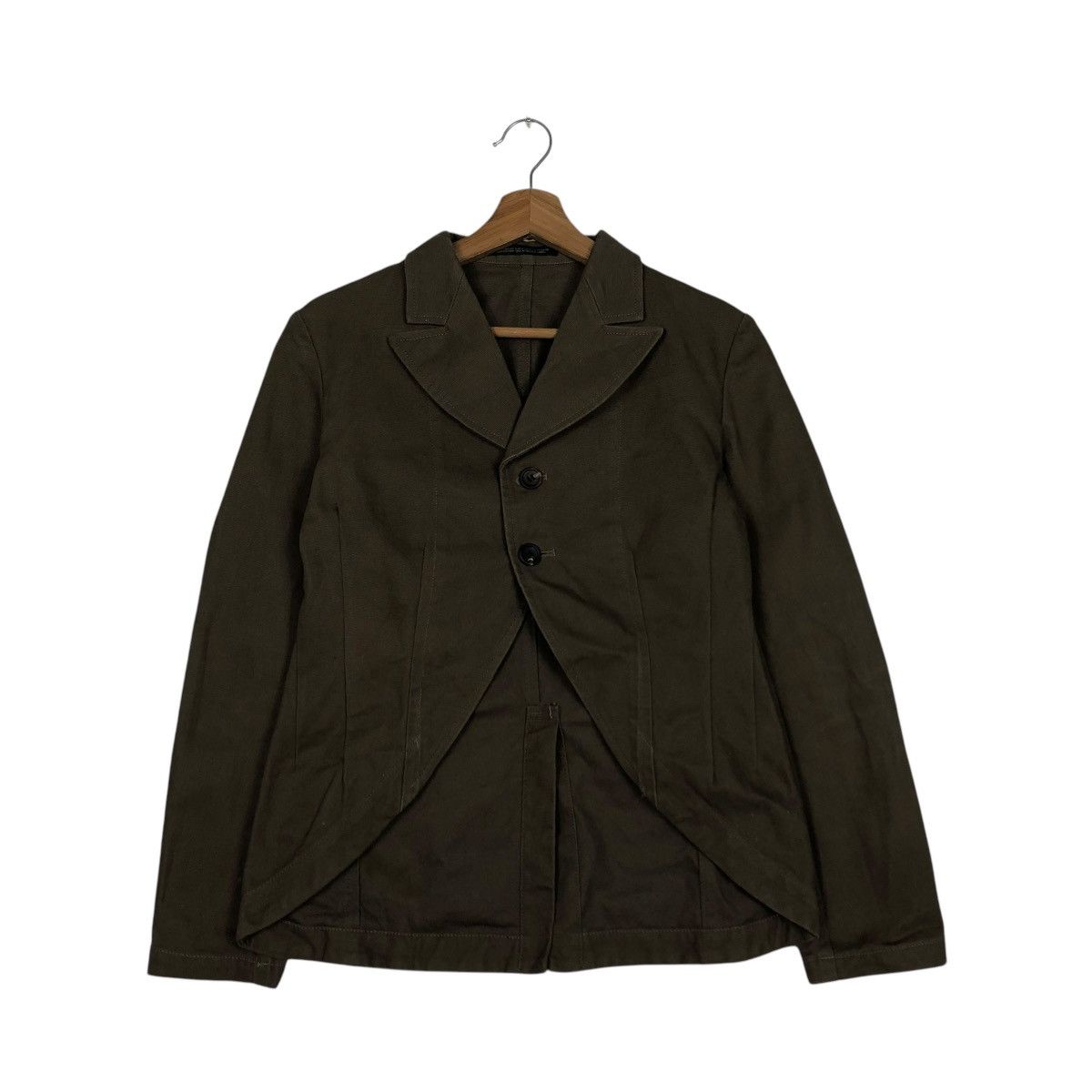 Yohji Yamamoto 🔥VINTAGE CROPPED CHORE JACKET Y’S YOHJI YAMAMOTO Size M / US 6-8 / IT 42-44 - 3 Thumbnail