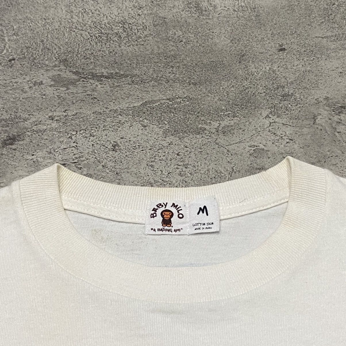Bape × Kaws Baby Milo Kaws White Short Sleeve Elephant Sta Size US M / EU 48-50 / 2 - 4 Thumbnail
