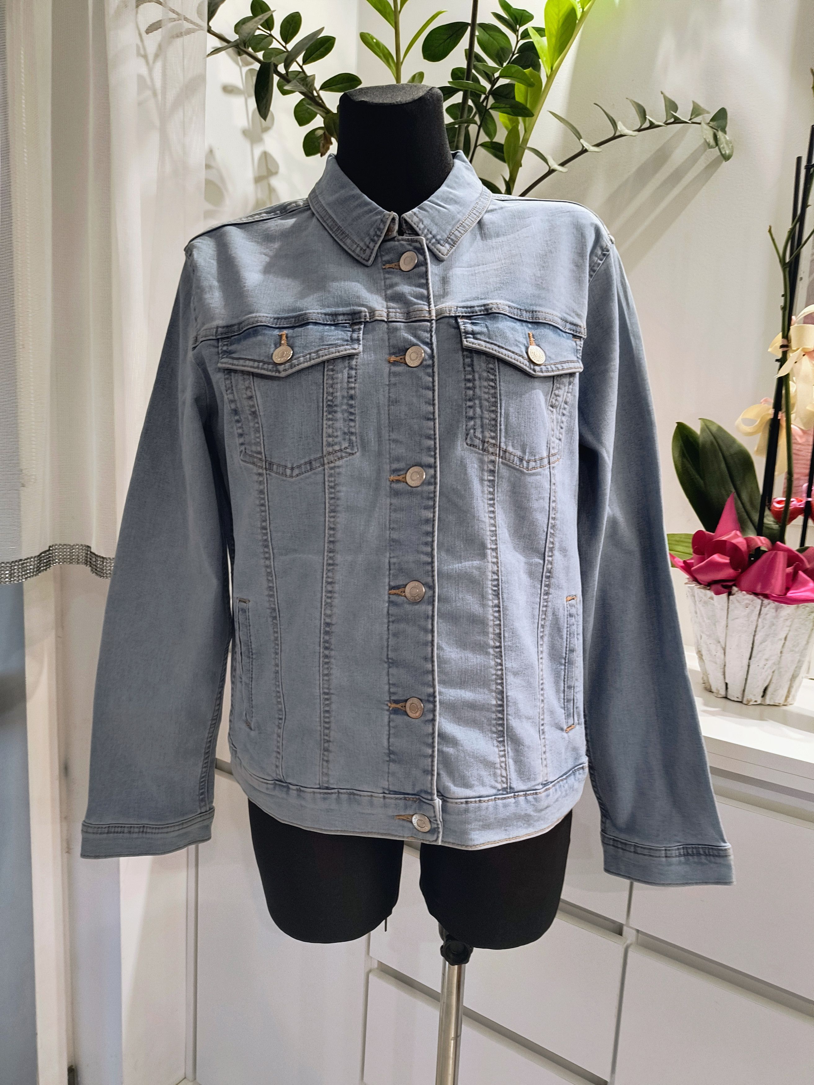 George Denim jacket L / 40 / 12 · New with tag · George Size L / US 10 / IT 46 - 1 Thumbnail