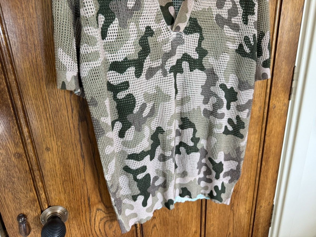 Dries Van Noten Dries Van Noten mesh camo camouflage polo shirt grail Size US M / EU 48-50 / 2 - 9 Thumbnail