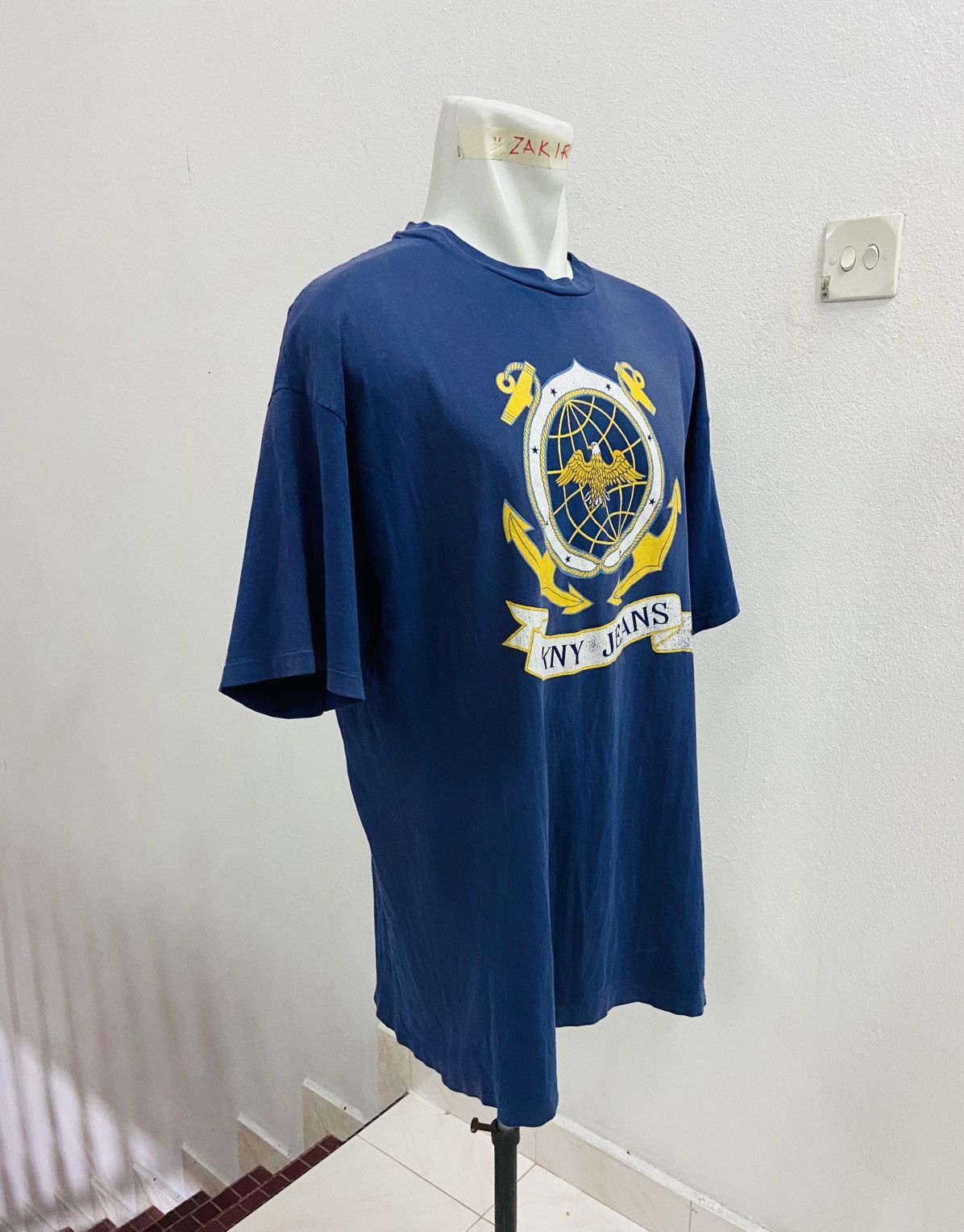 DKNY VINTAGE DKNY JEANS TEE Size US L / EU 52-54 / 3 - 4 Thumbnail