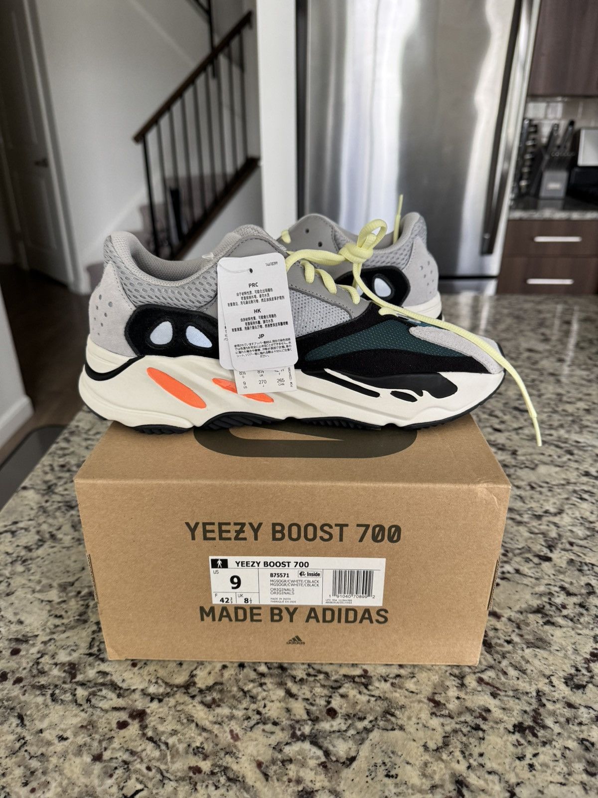 Adidas × Yeezy Adidas Yeezy Boost 700 “Wave Runner” Size US 9 / EU 42 - 5 Thumbnail