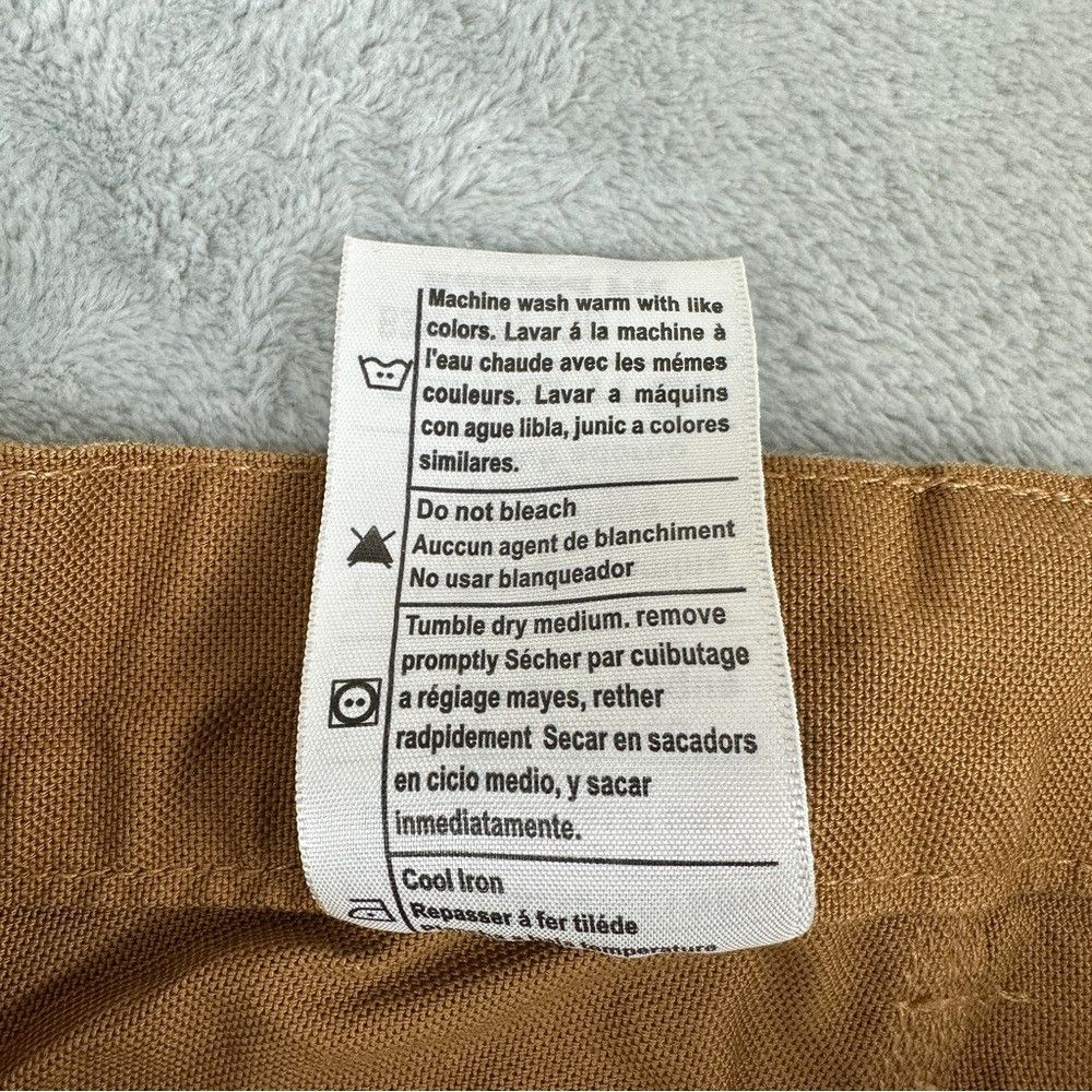 Carhartt Carhartt Rework Double Knee Tan Shorts Men's Size 30 W REFE Size US 30 / EU 46 - 4 Thumbnail