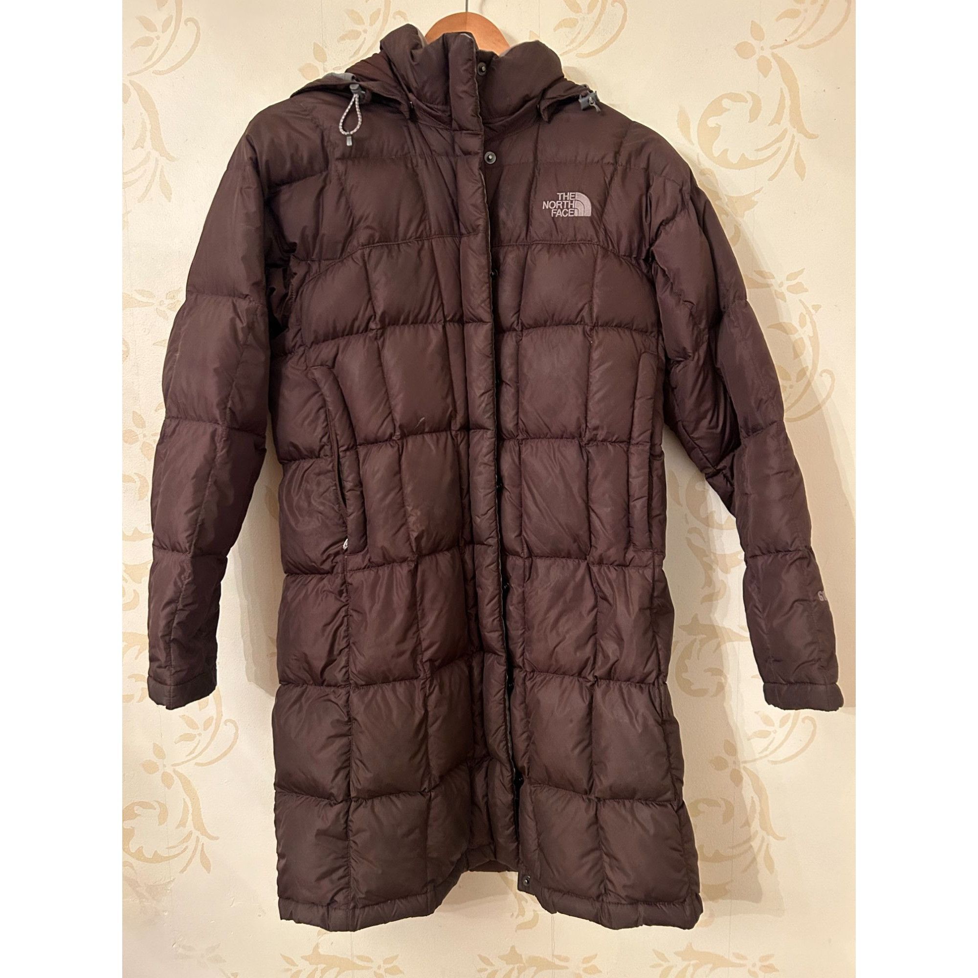 image of The North Face 600 Down Brown Puffer Jacket Ladies Small, Women's