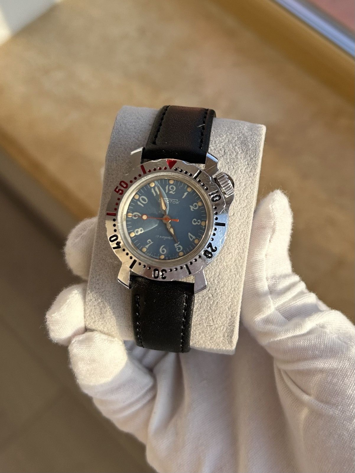Vintage Vintage Watch Vostok Mechanical Authentic 1980s Size ONE SIZE - 5 Thumbnail