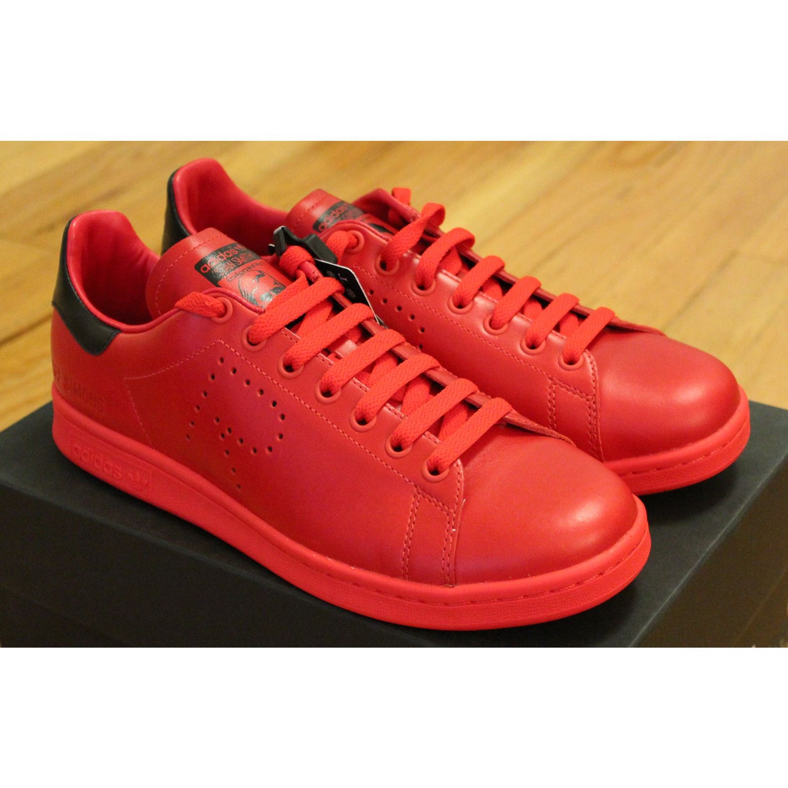 Adidas  Raf Simons Adidas Stan Smith x Raf Simons Comfort Velcro Badge  Sneaker | Grailed