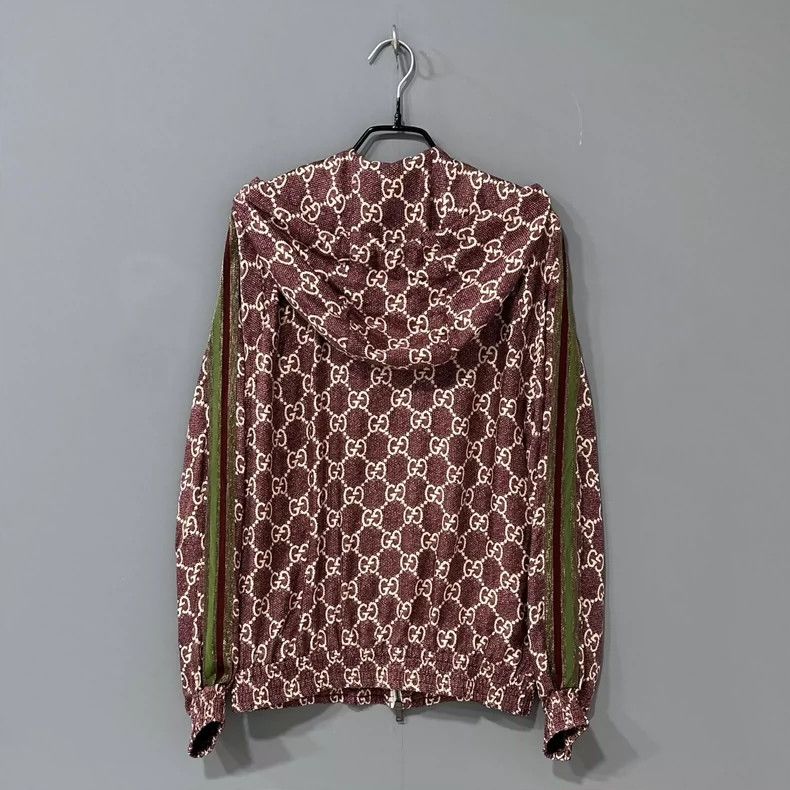 Gucci Gucci Side striped old flower full-print zipper hoodie 2501 Size US XS / EU 42 / 0 - 3 Thumbnail