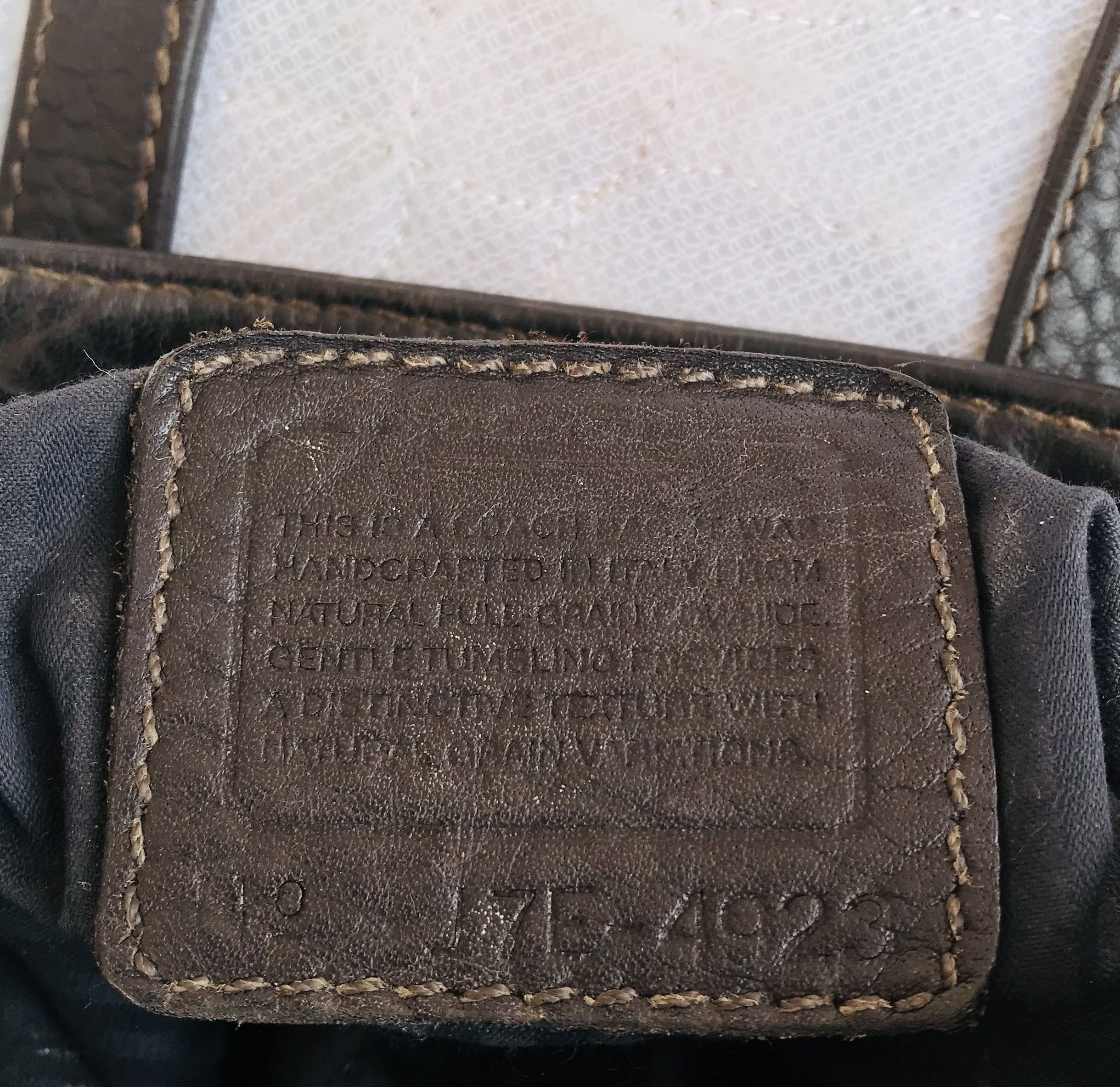 Coach Vintage Coach Sonoma Legacy Drawstring Bucket Bag Brown Y2K Size ONE SIZE - 11 Thumbnail