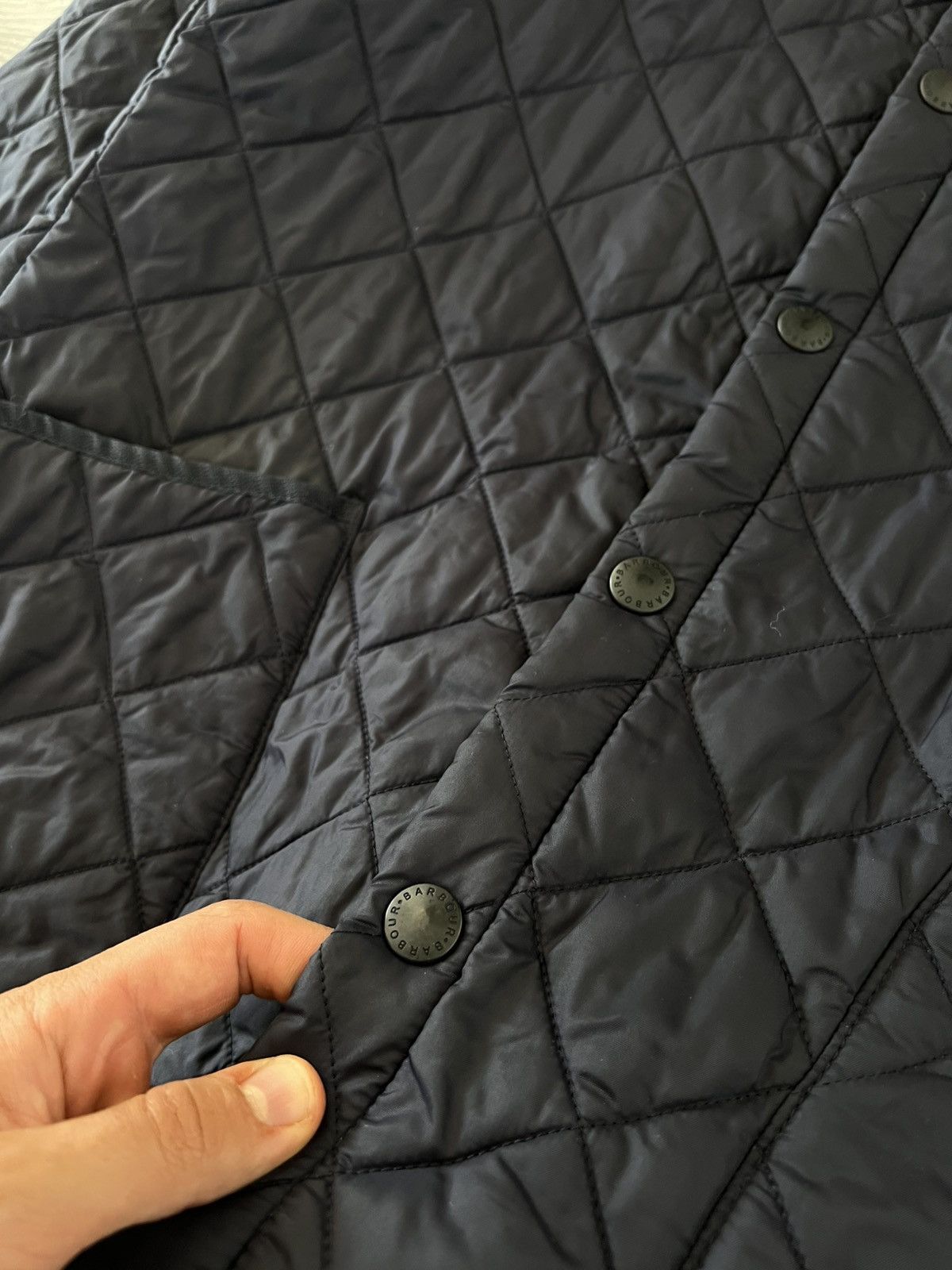 Barbour × Designer ‼️Vintage Barbour Heritage Liddesdale Knit Logo Jacket ‼️ Size US M / EU 48-50 / 2 - 12 Thumbnail
