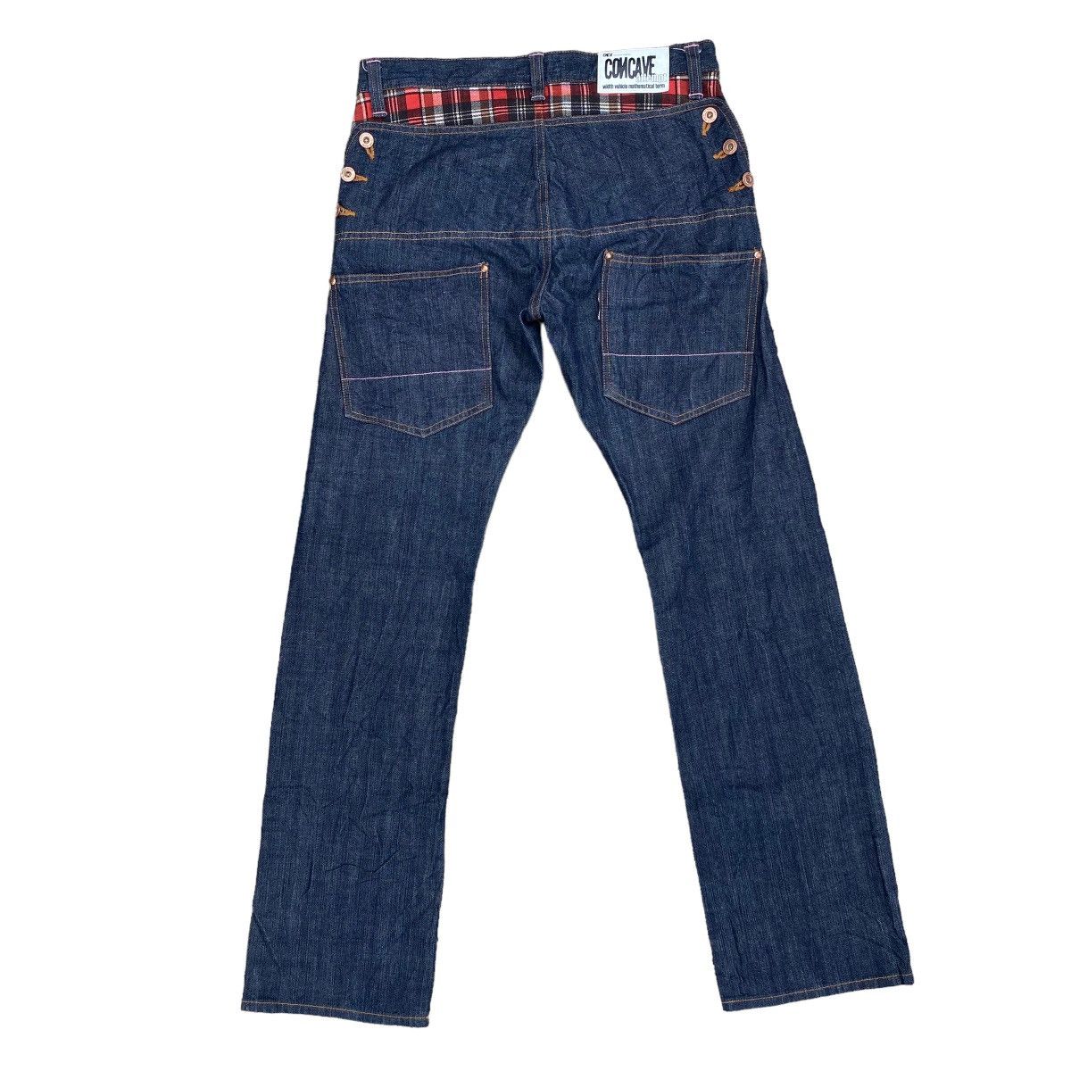 Japanese Brand Vintage CNCV Concave Attempt Japanese Denim Jeans Size US 32 / EU 48 - 5 Thumbnail