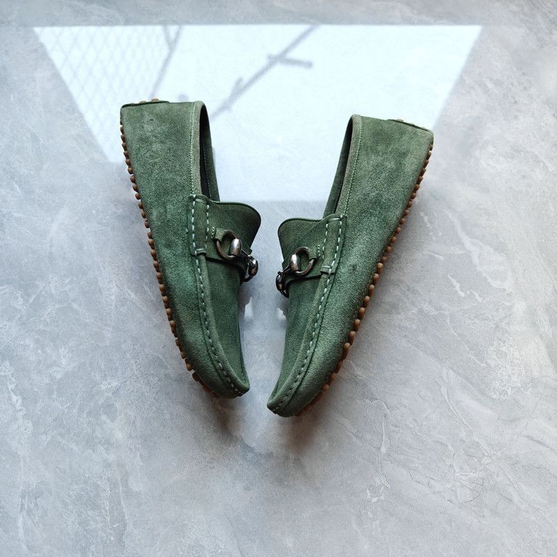Gucci Gucci Horsebit Suede Comfortable Loafers for Men - Size US 8.5 / EU 41-42 - 8 Thumbnail