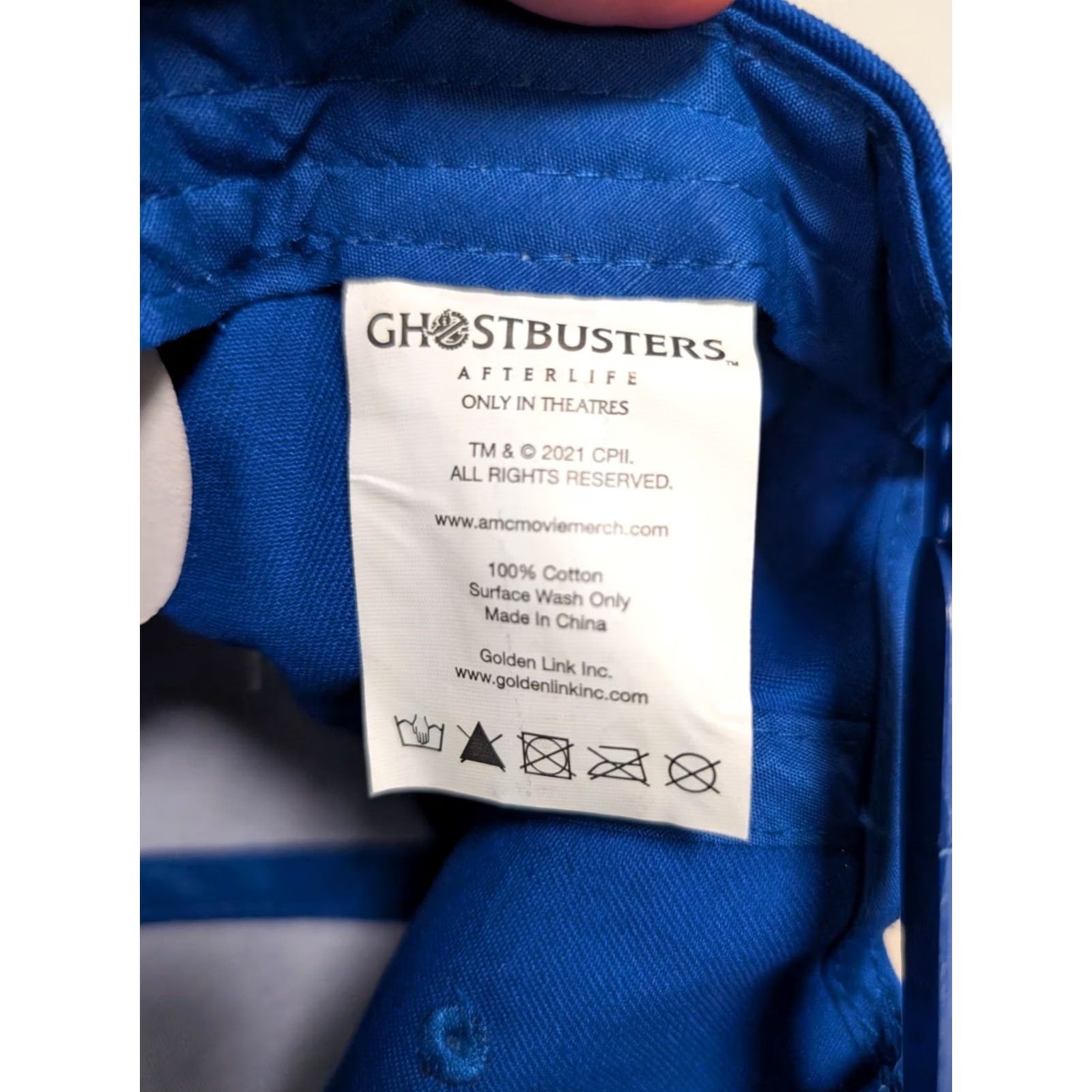 Alife RARE Ghostbusters After Life Blue Hat Cap SnapBack Adjustable AMC Movie Theaters Shirt? Size ONE SIZE - 5 Thumbnail