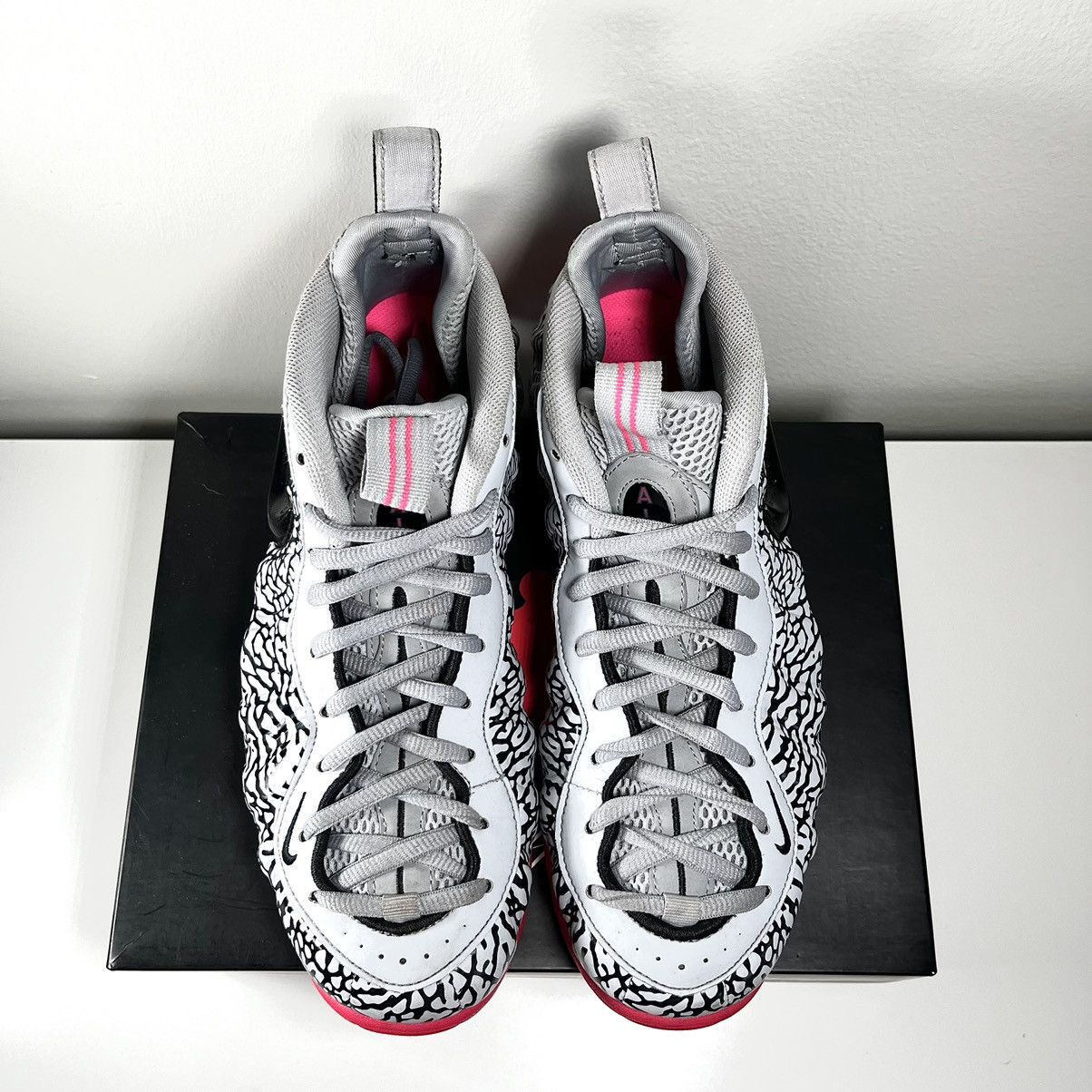 Nike NIKE AIR FOAMPOSITE PRO “Elephant Print” Size US 9.5 / EU 42-43 - 7 Thumbnail