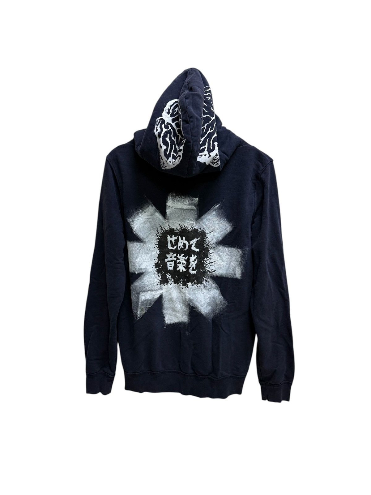Divided Divided sherpa lined button up cowl neck graphic print hodie Size US M / EU 48-50 / 2 - 2 Thumbnail