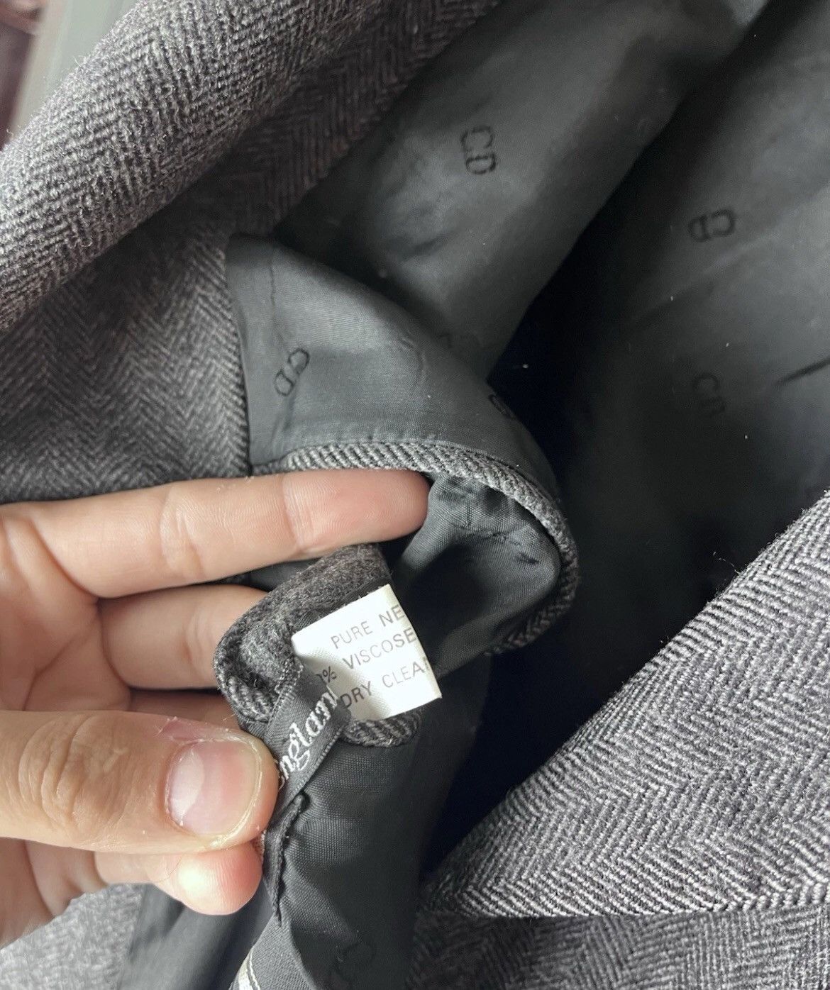 Christian Dior Monsieur Vintage mens coats Cristian Dior Monsieur size 38 Size US S / EU 44-46 / 1 - 11 Thumbnail