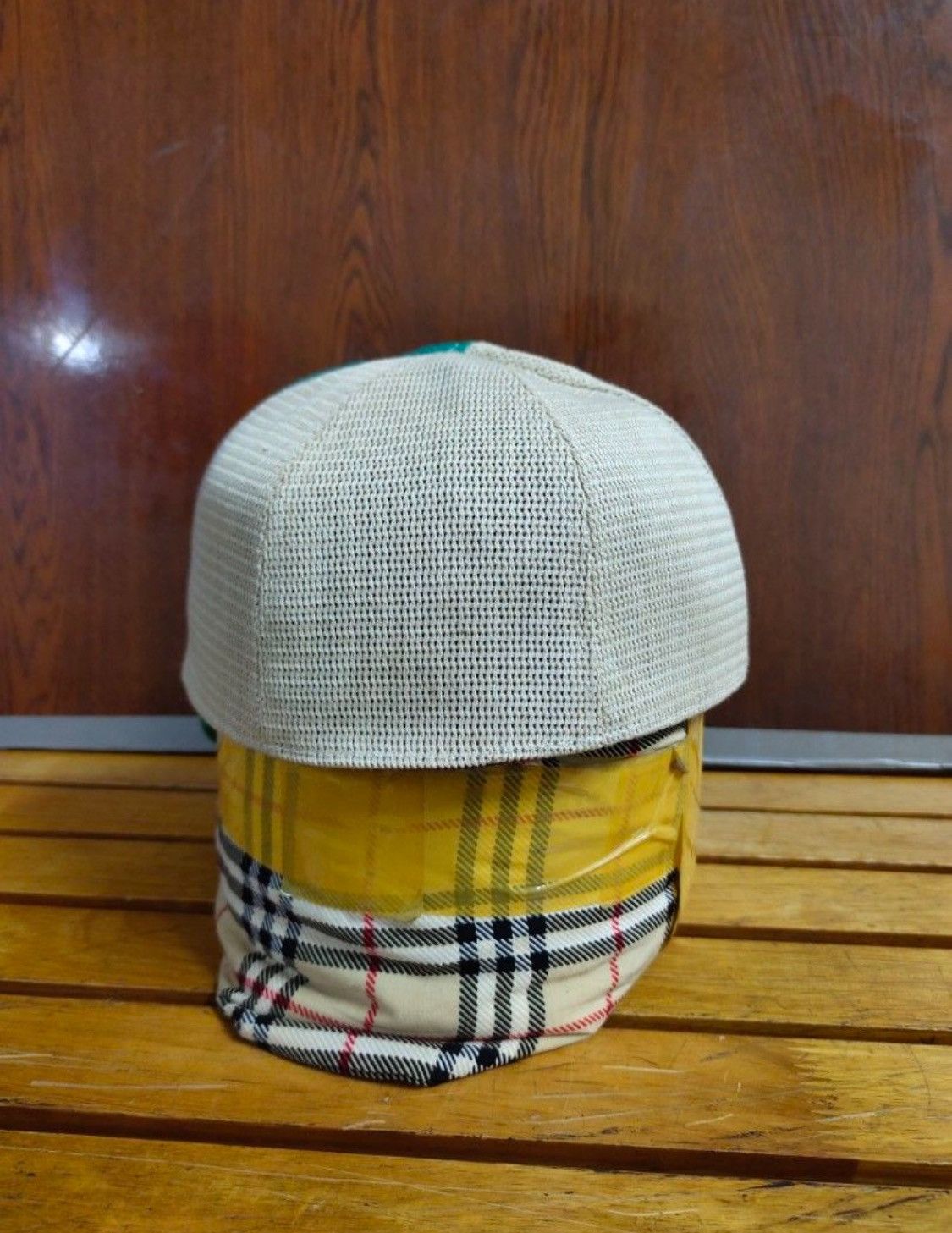 Japanese Brand × Kapital DENIM DUNGAREE REVERSIBLE HAT VINTAGE BASEBALL DESIGN Size ONE SIZE - 4 Thumbnail