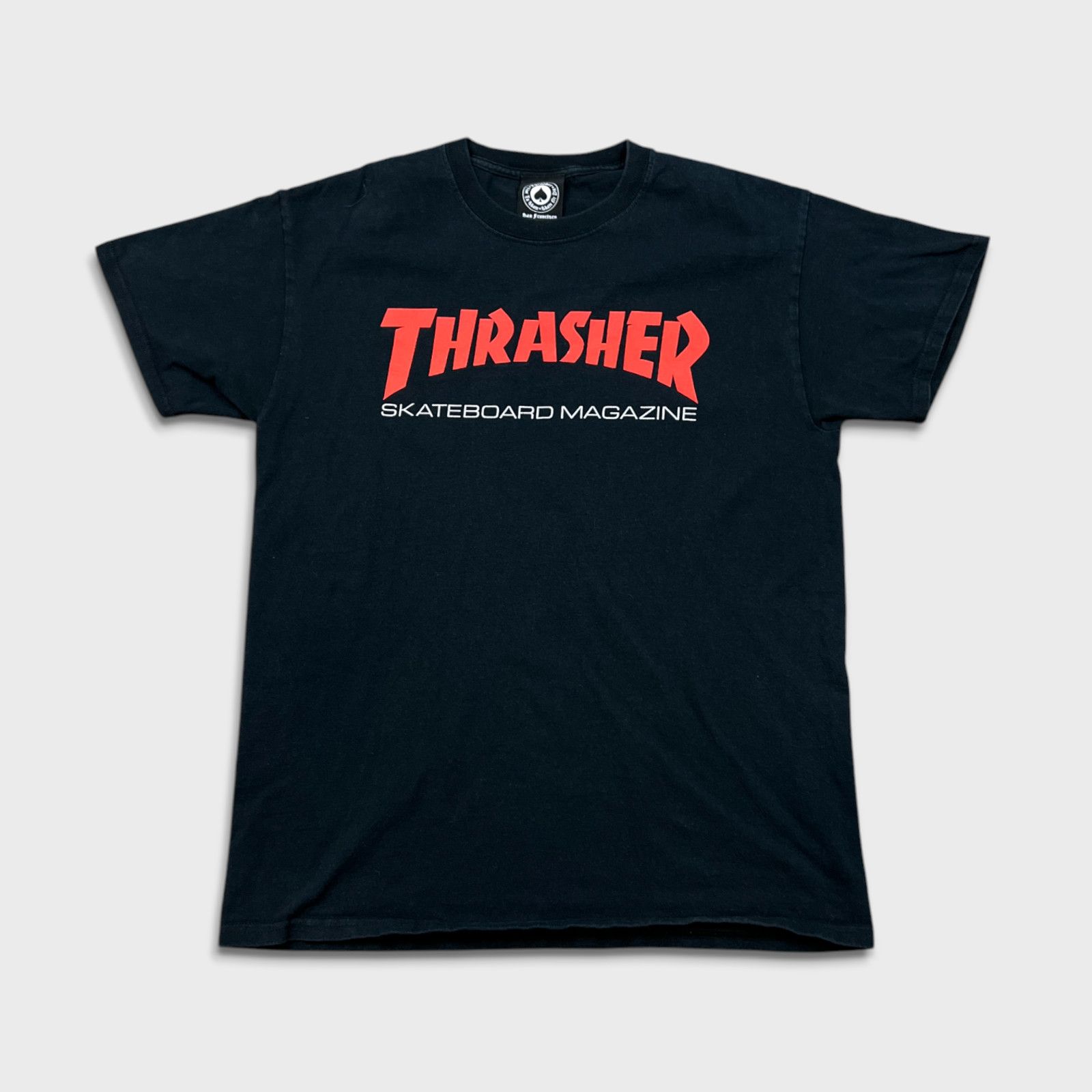 Thrasher × Vintage Thrasher Magazine T Shirt Skateboard Spell Out Graphic Tee Size US M / EU 48-50 / 2 - 1 Thumbnail